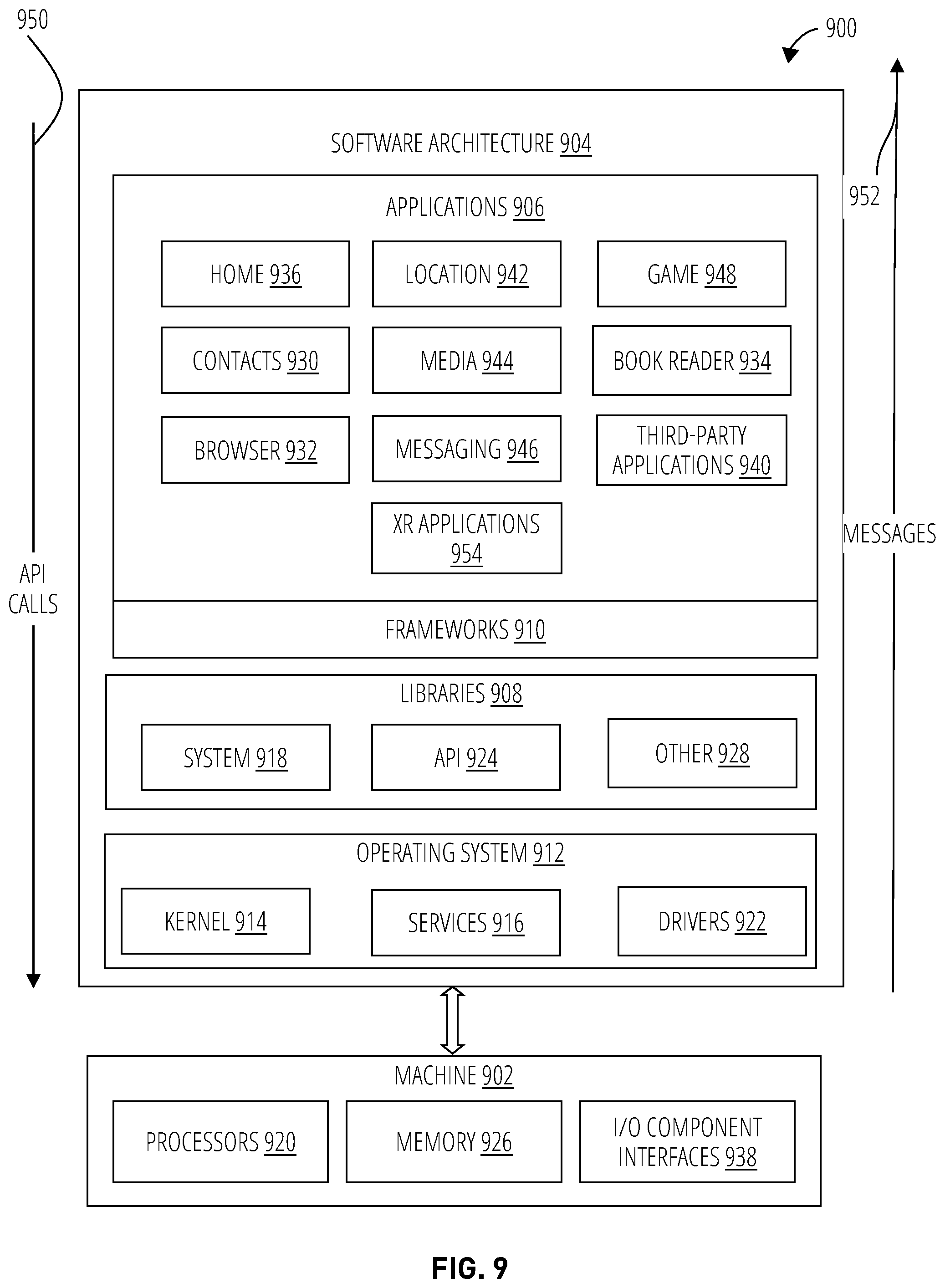 Patent US12092826 Figure 9 – Revolving XR eyewear display