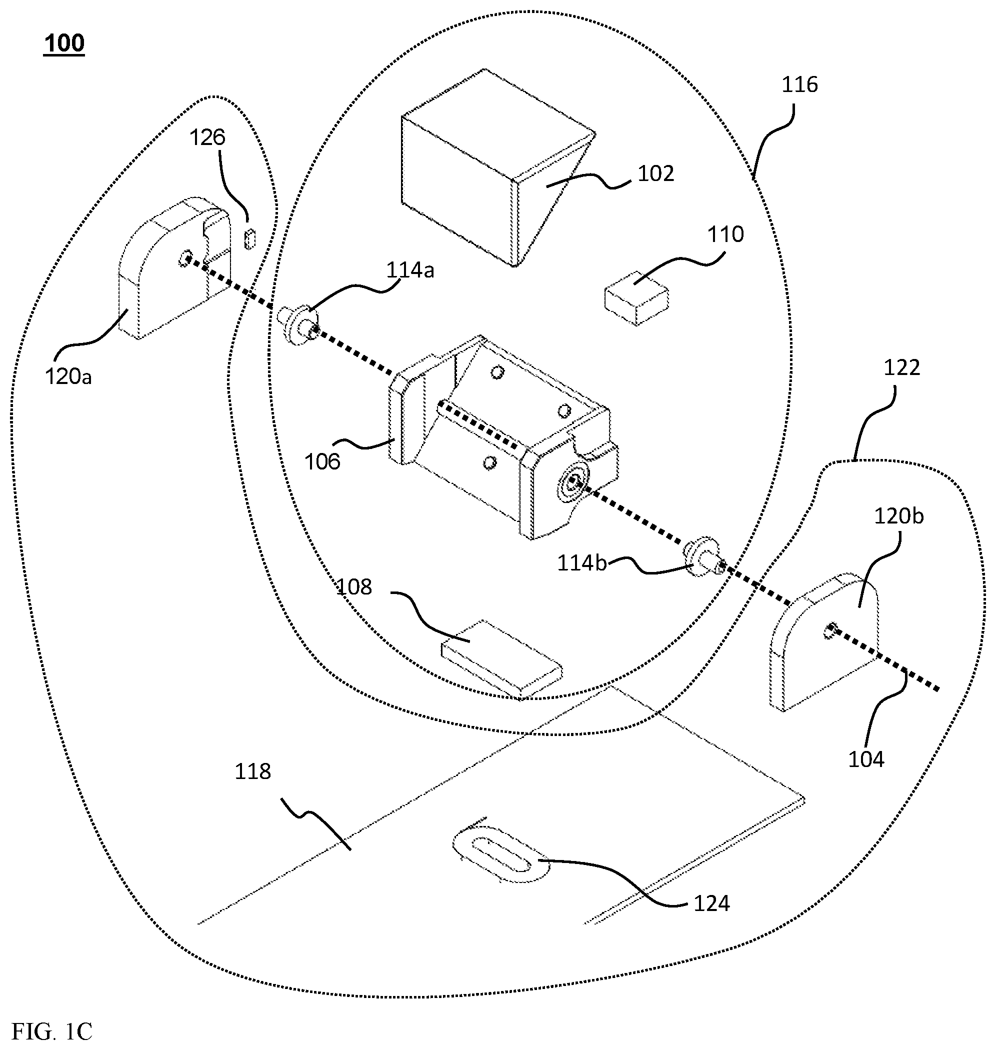 Patent US12092841 Figure 3 – Folded camera structure with an extended light-folding-element scanning range