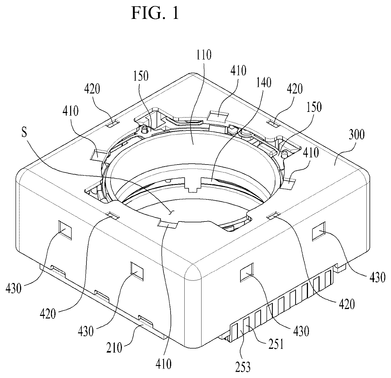 Patent US12092842 Figure 1 – Lens moving apparatus