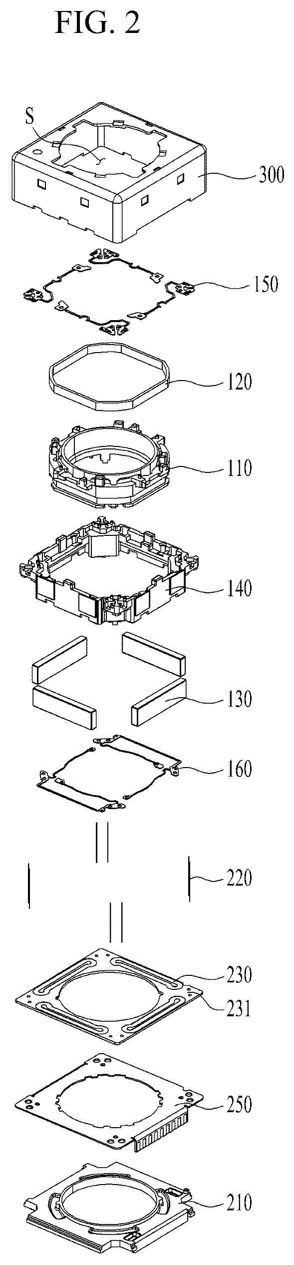 Patent US12092842 Figure 2 – Lens moving apparatus