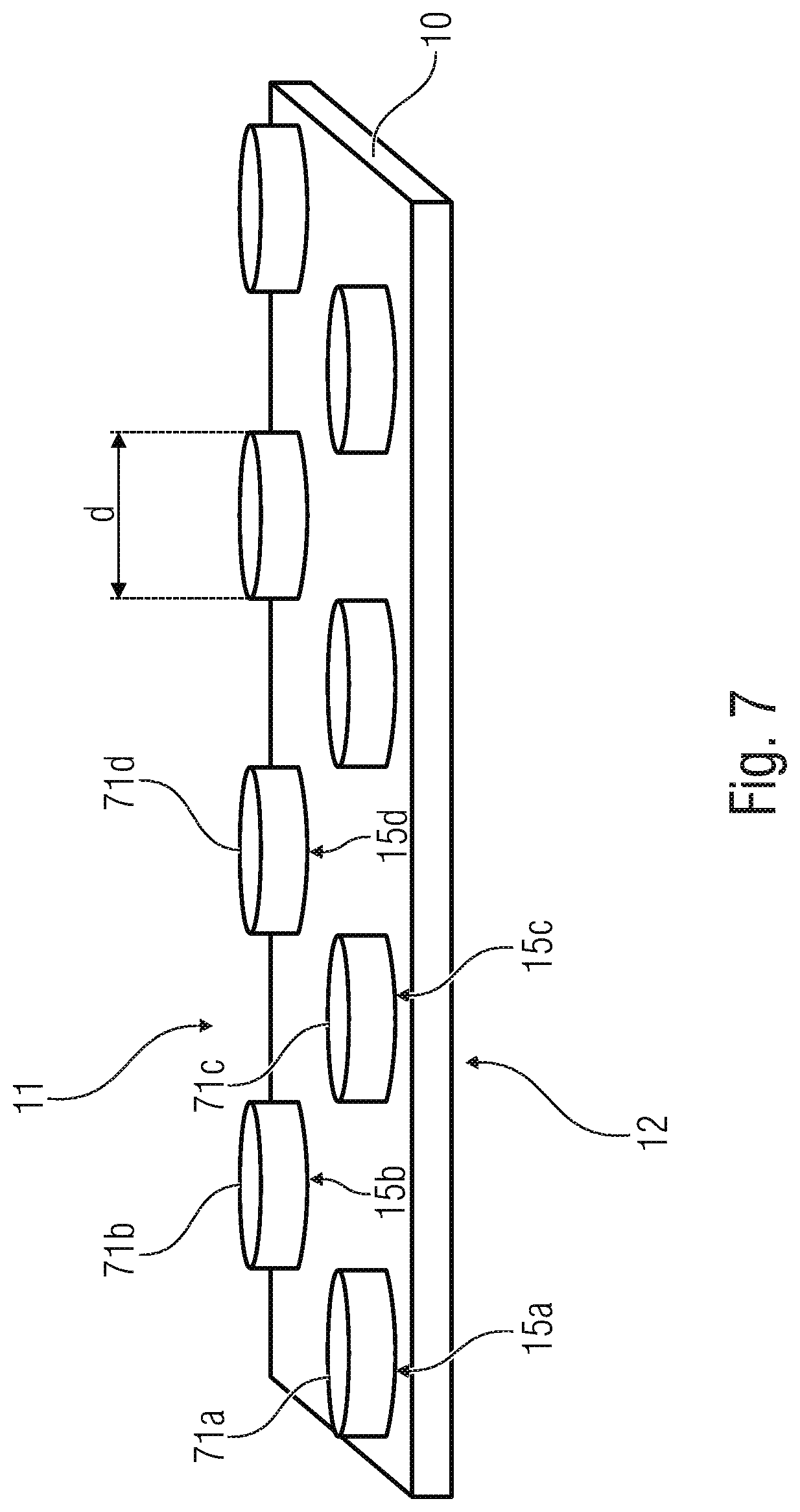 Patent US12092843 Figure 10 – Method for manufacturing an optical microlens array
