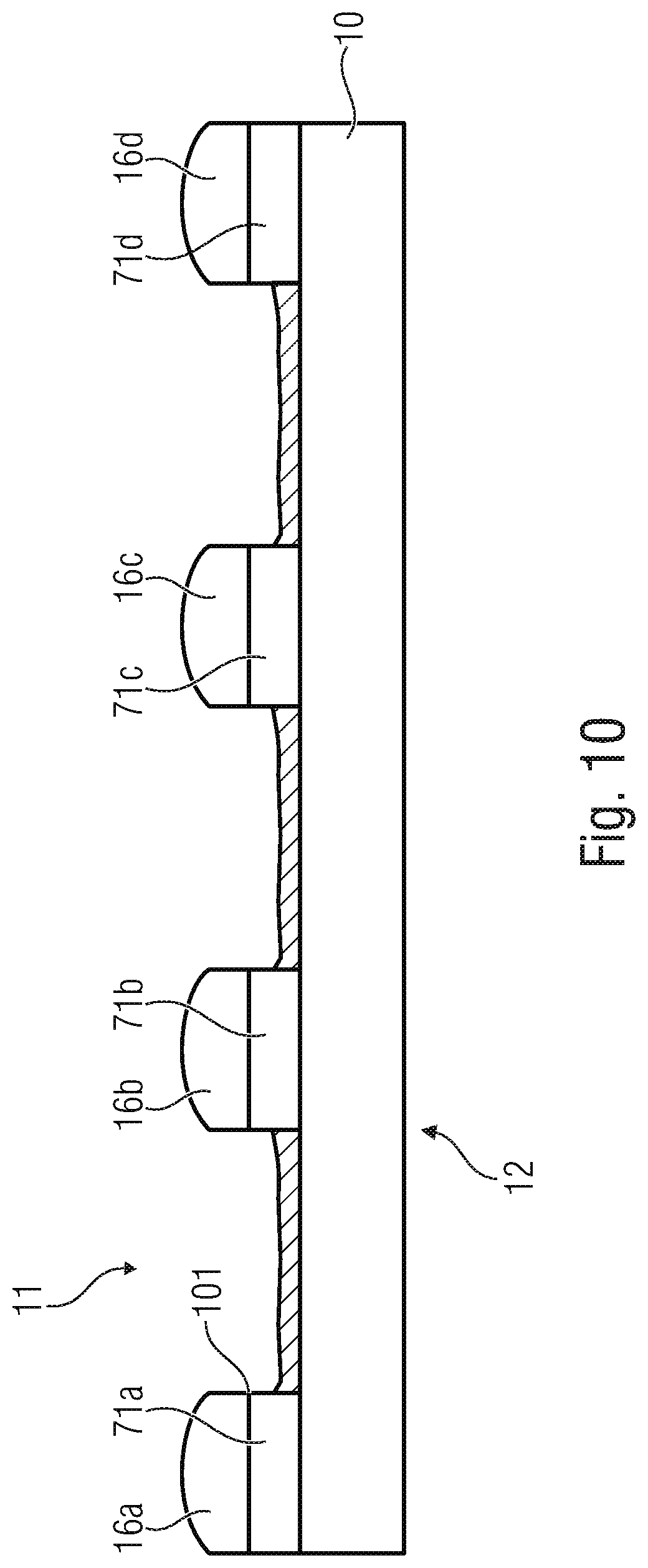 Patent US12092843 Figure 13 – Method for manufacturing an optical microlens array