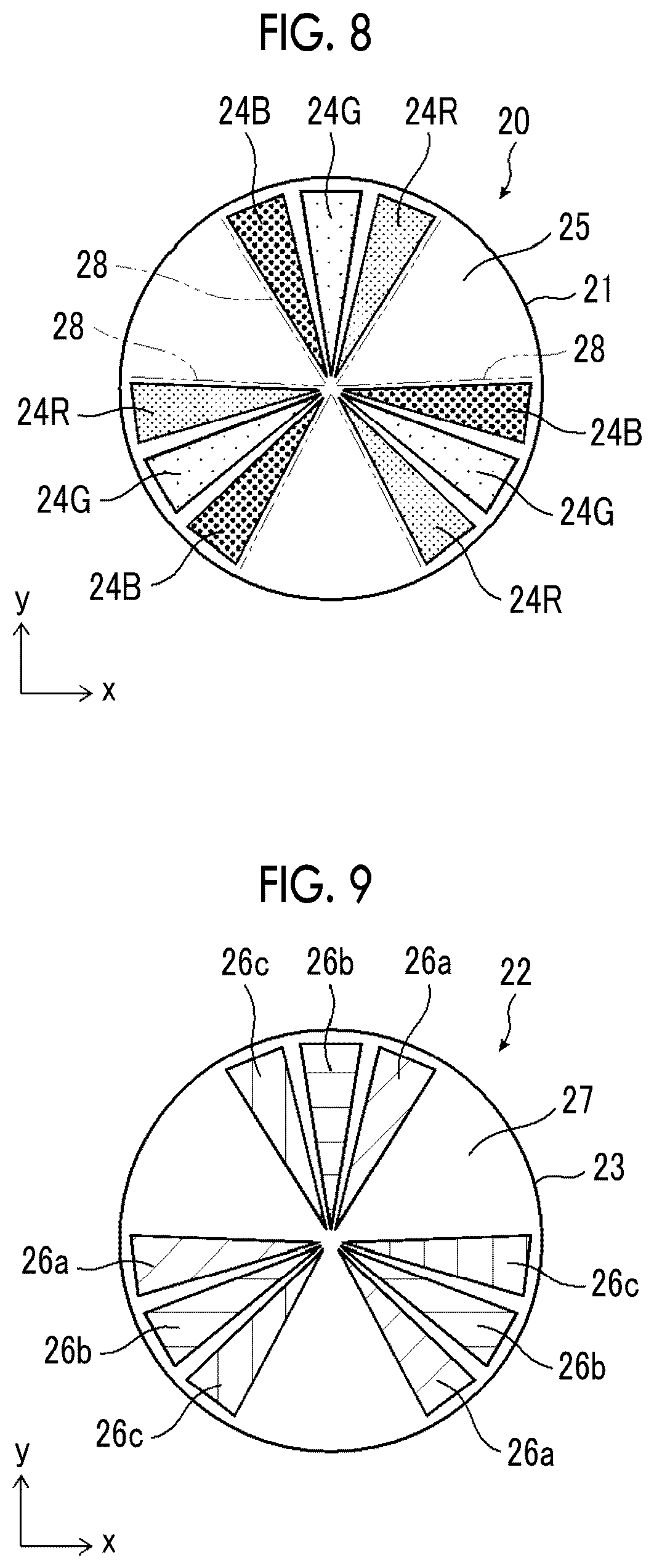 Patent US12092846 Figure 6 – Filter and imaging apparatus
