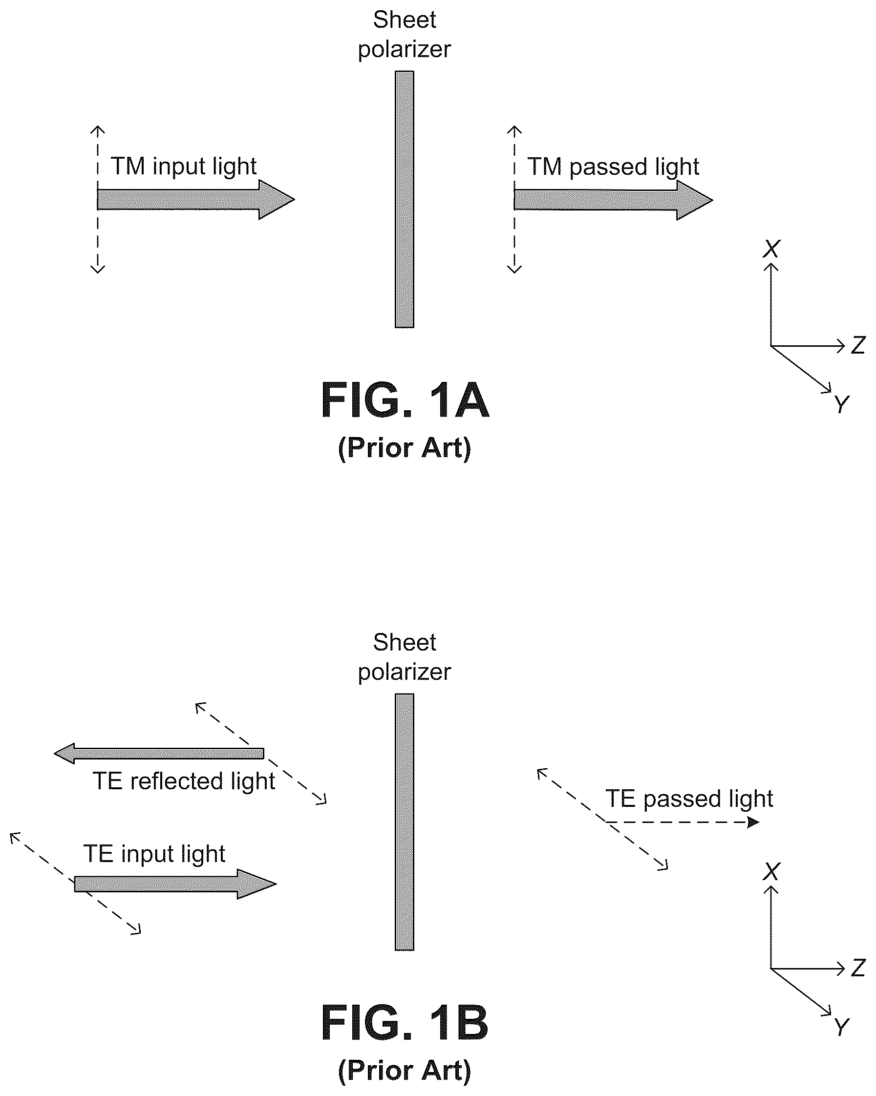 Patent US12092848 Figure 1 – Layered sheet polarizers and isolators having non-dichroic layers