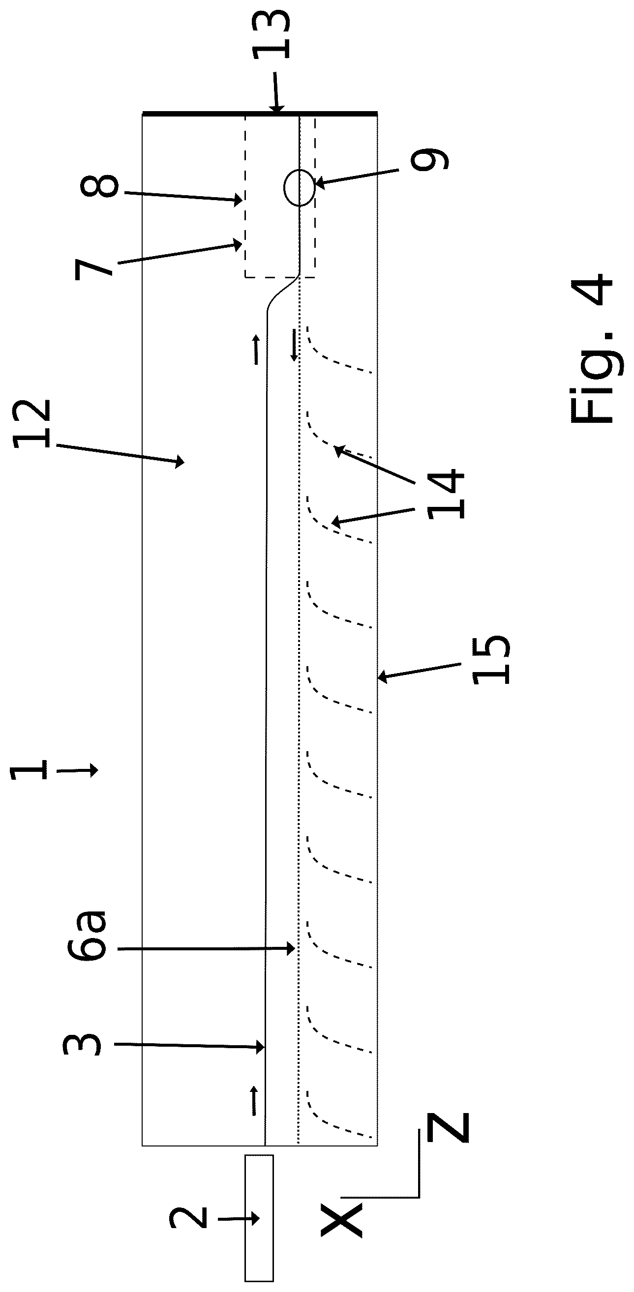 Patent US12092852 Figure 4 – Optical device having fan-out waveguides and bus waveguide