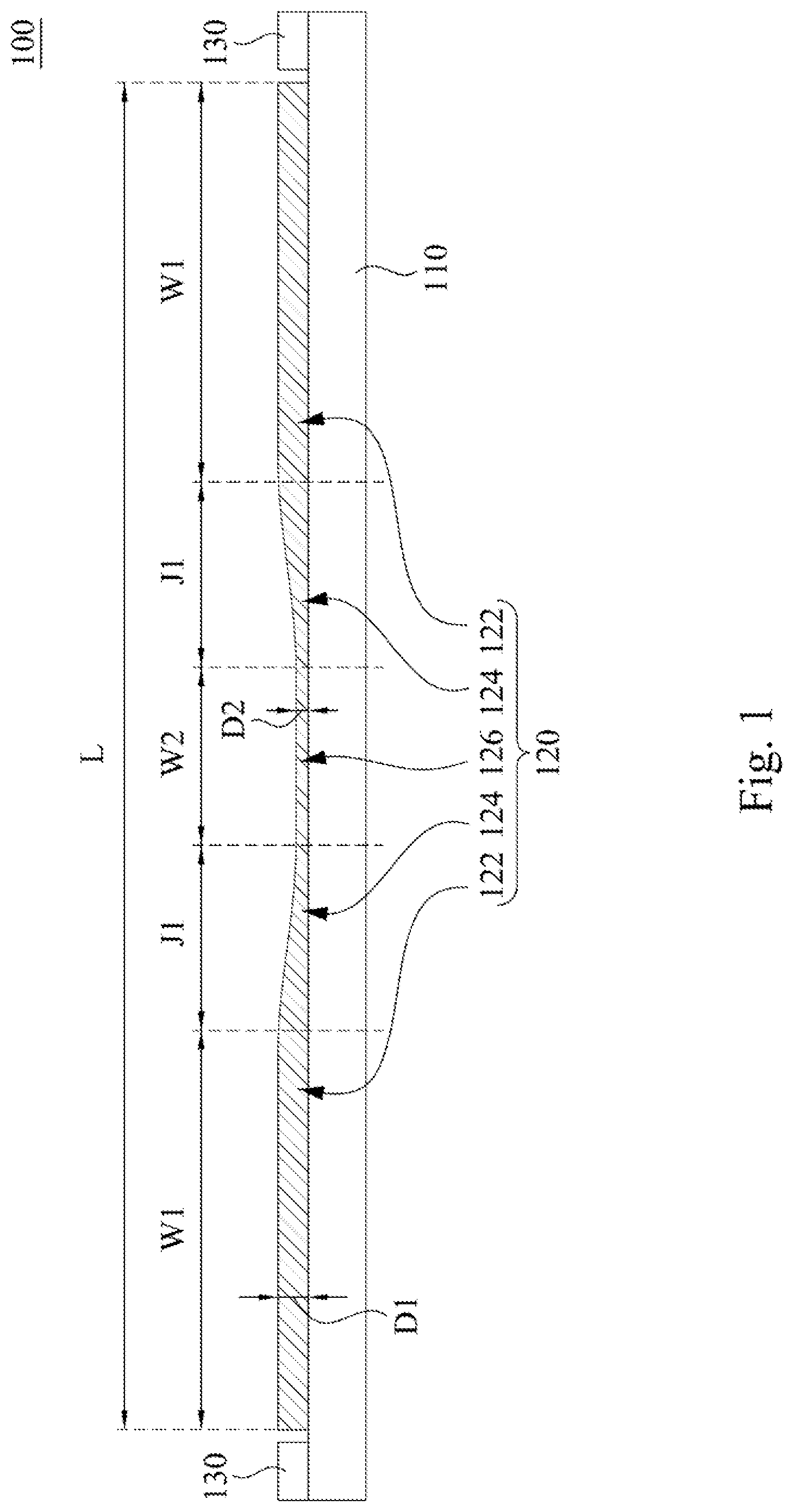 Patent US12092854 Figure 1 – Foldable display device