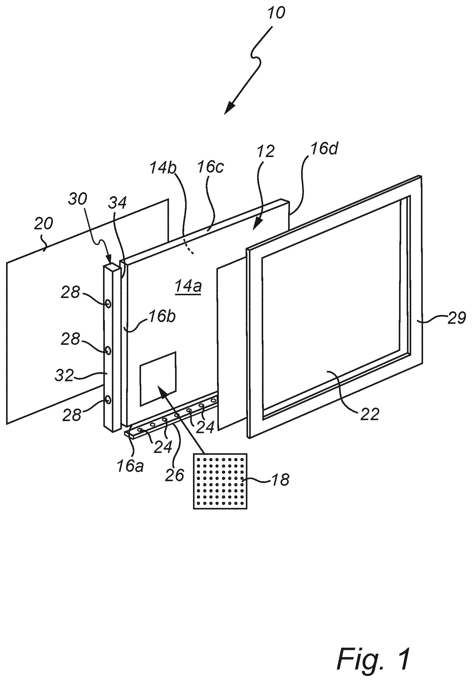 Patent US12092856 — Lighting device — Figure 1