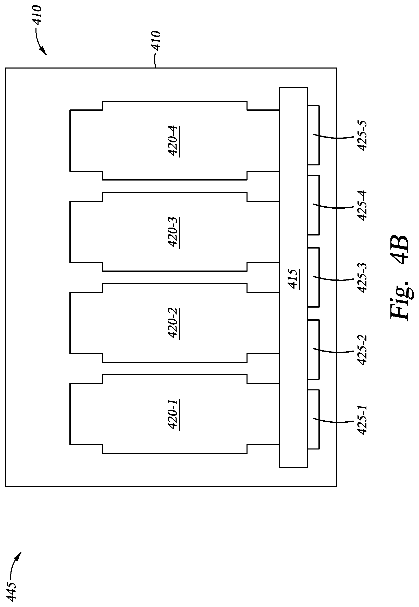 Patent US12092858 Figure 4 – Pluggable optical modules with blind mate optical connectors