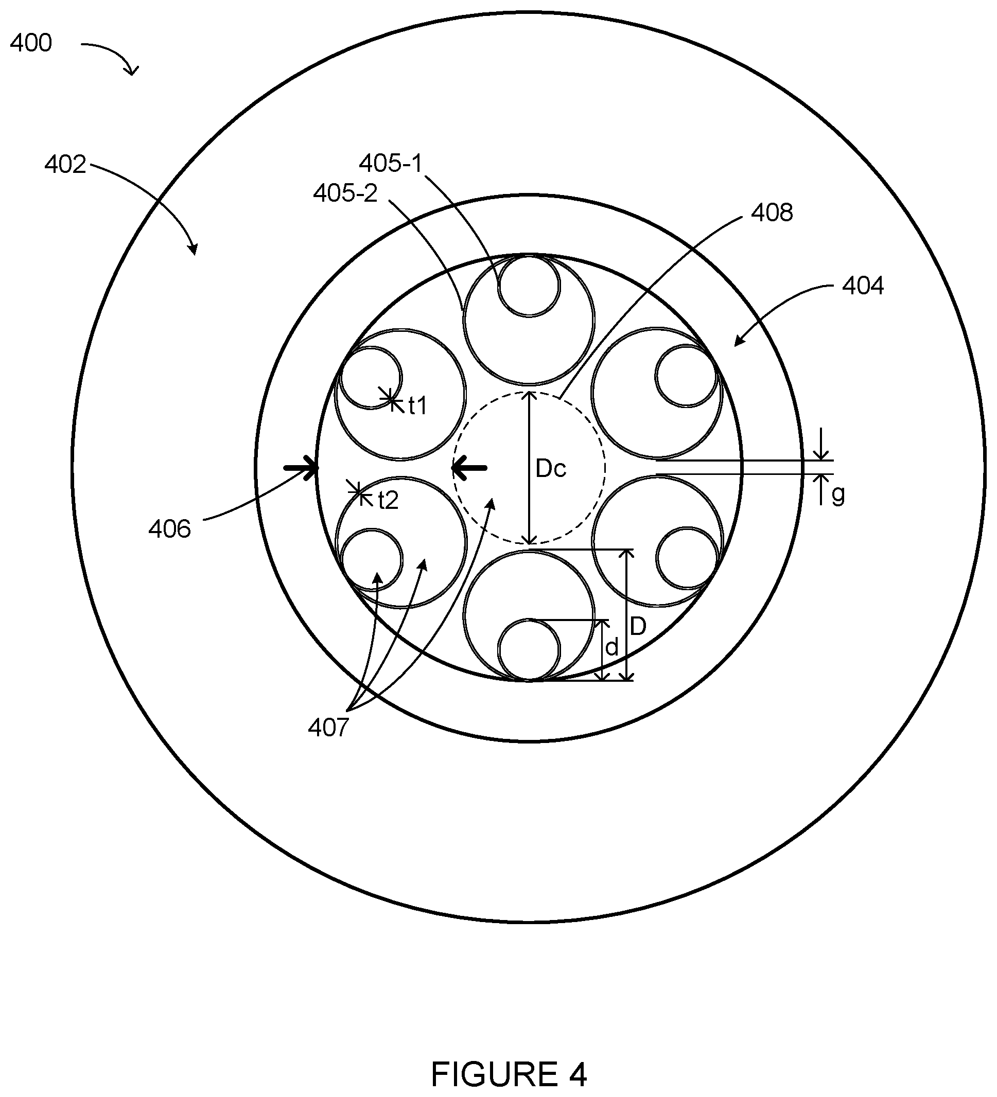 Patent US12092860 Figure 3 – Hollow core fiber for secure optical communication