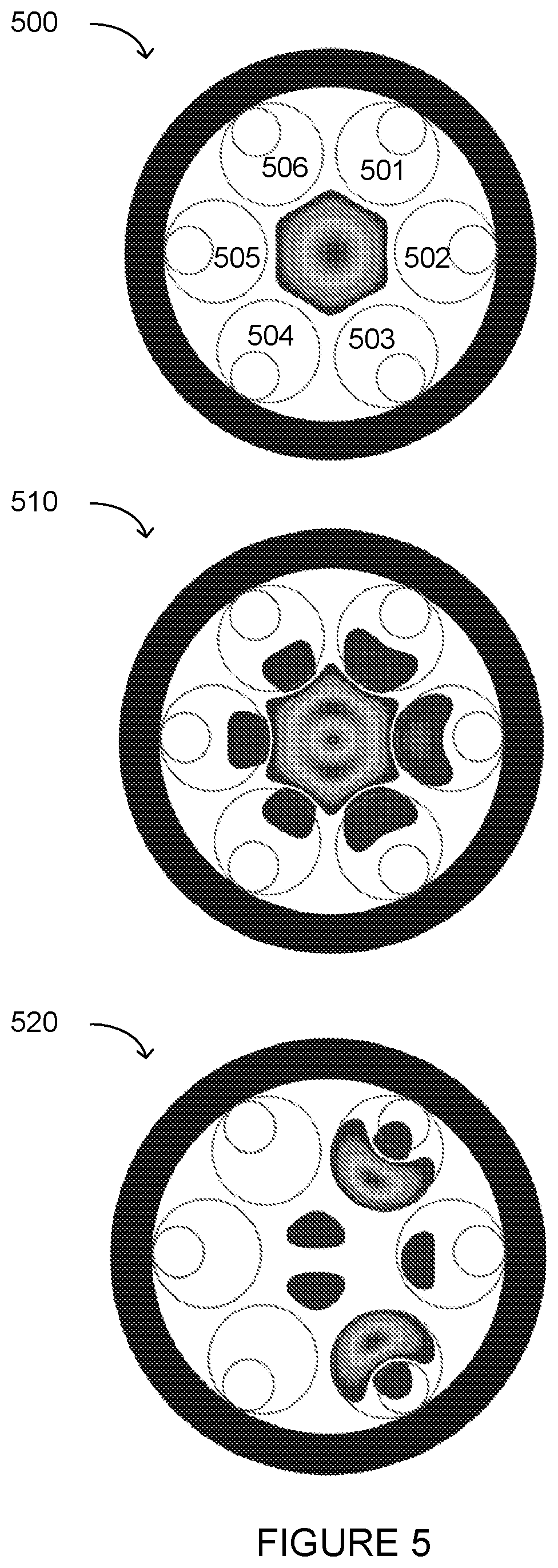 Patent US12092860 Figure 4 – Hollow core fiber for secure optical communication