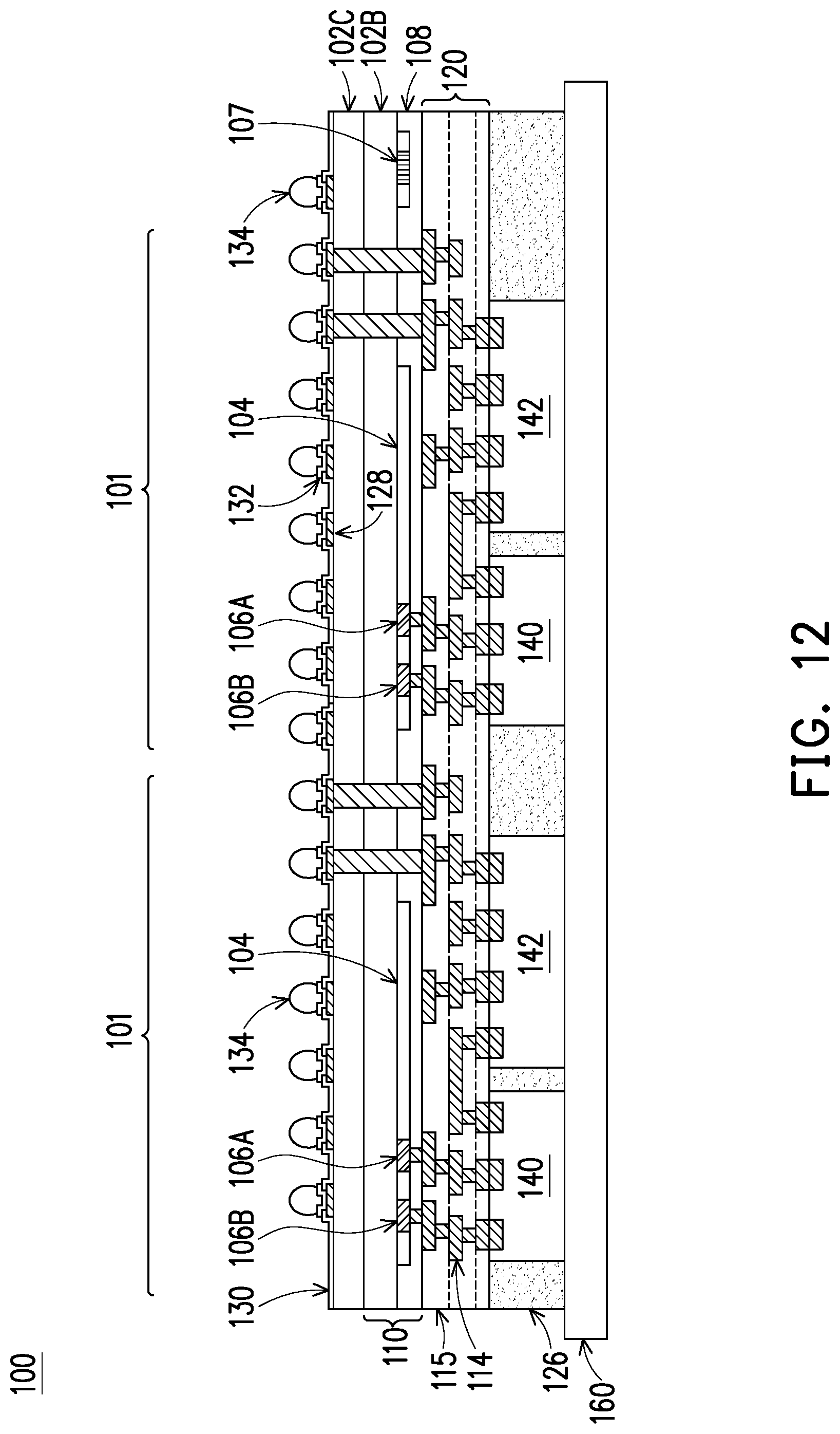 Patent US12092861 Figure 12 – Photonic semiconductor device and method of manufacture