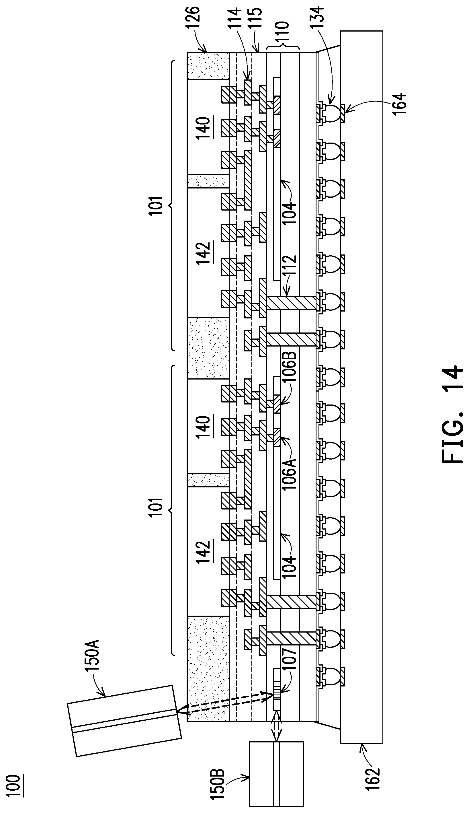 Patent US12092861 Figure 14 – Photonic semiconductor device and method of manufacture
