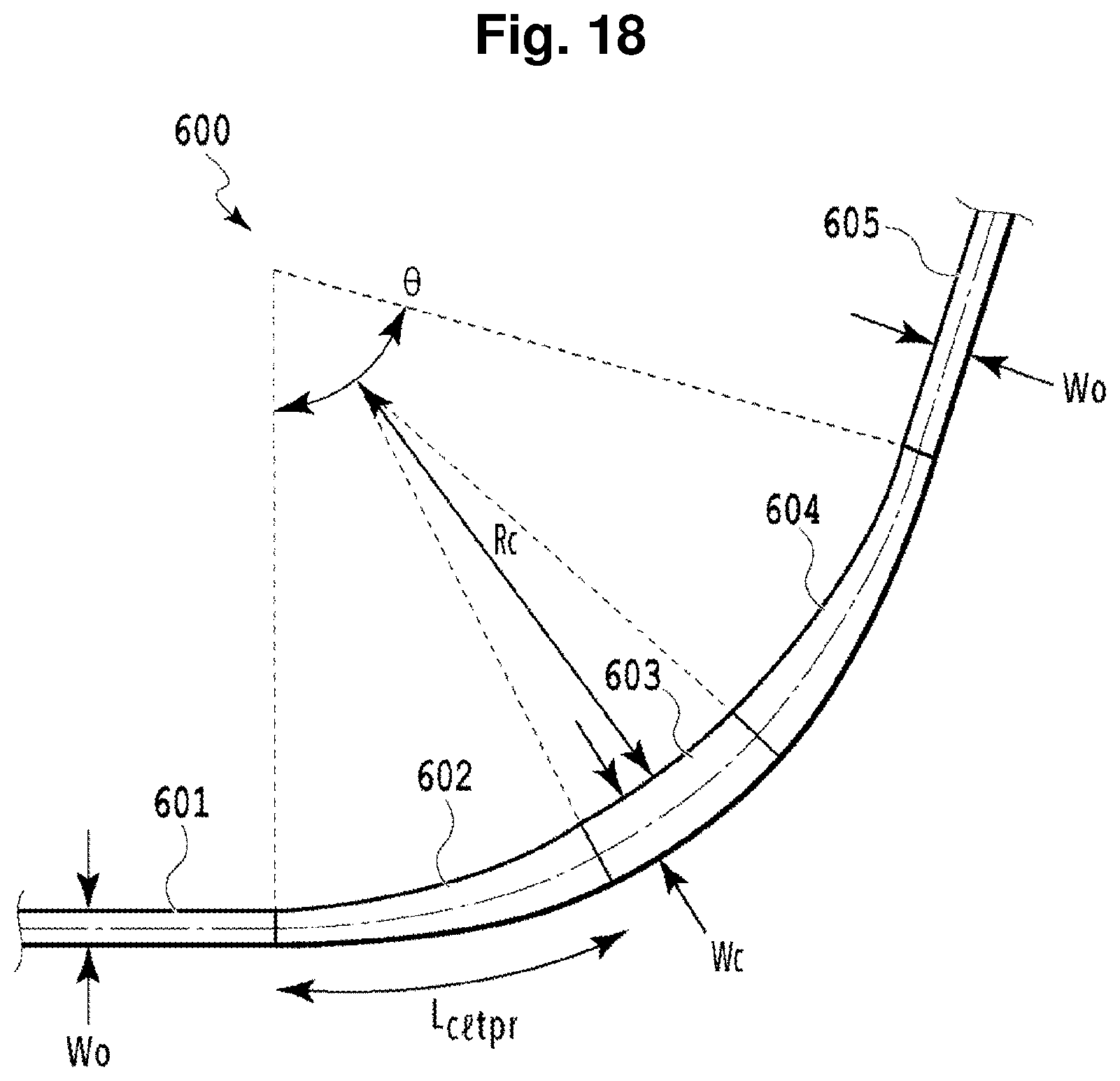 Patent US12092870 Figure 18 – Optical waveguide
