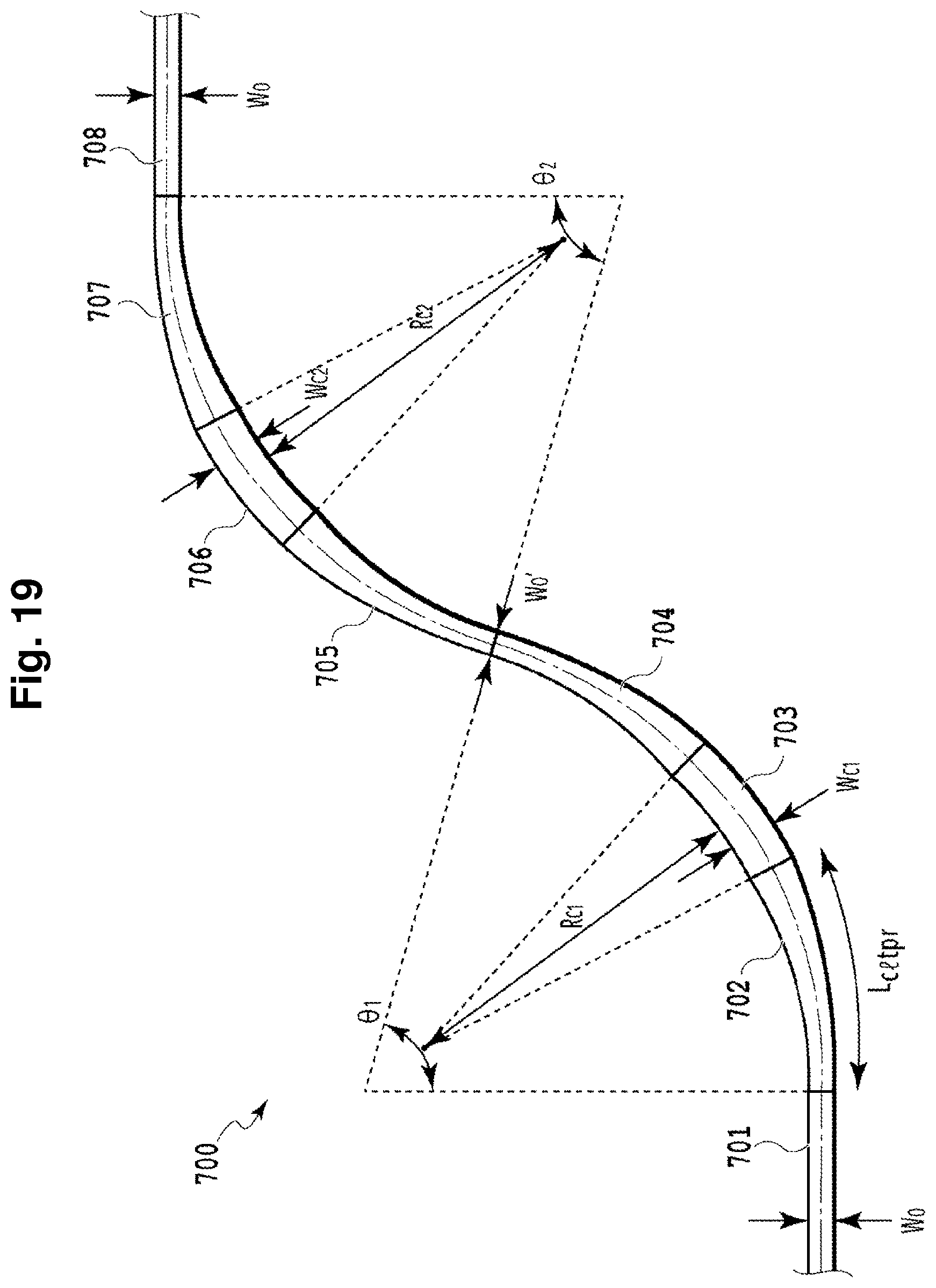 Patent US12092870 Figure 19 – Optical waveguide