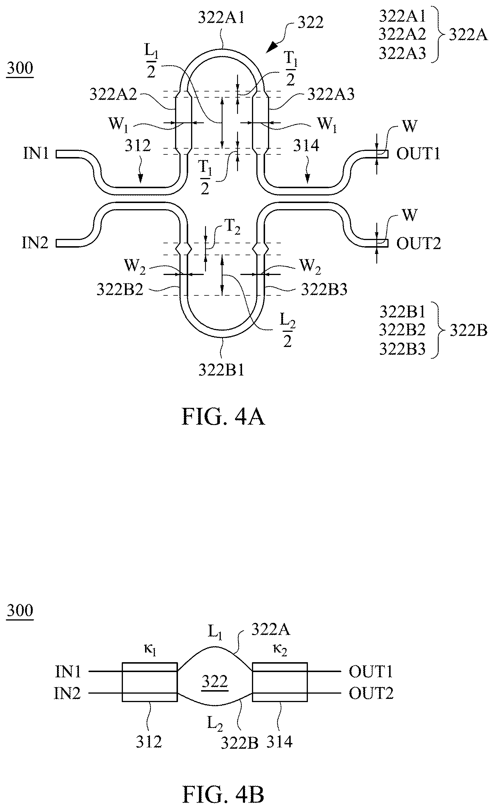 Patent US12092872 Figure 4 – Wavelength division multiplexer and demultiplexer