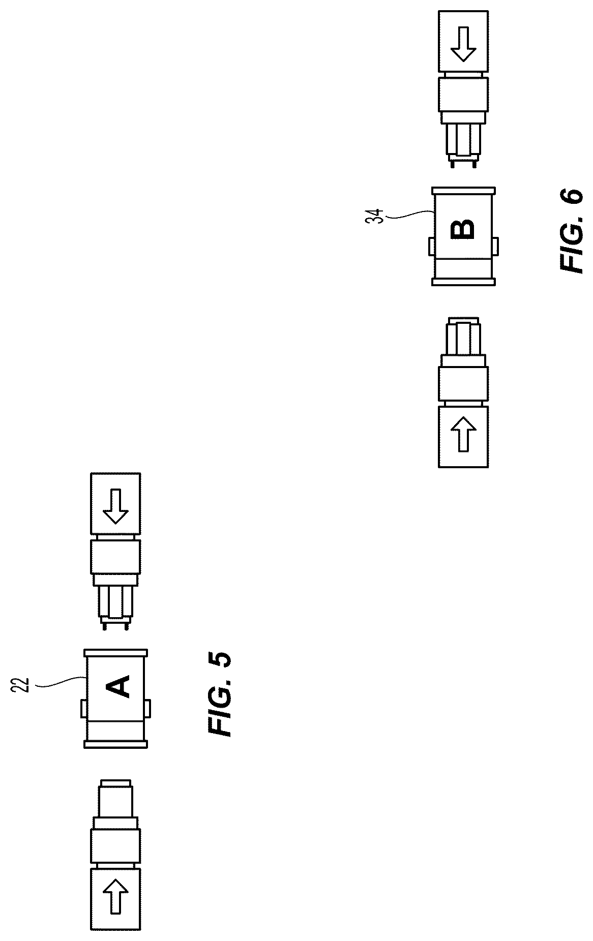 Patent US12092876 Figure 4 – Field changeable fiber optic connector polarity keying