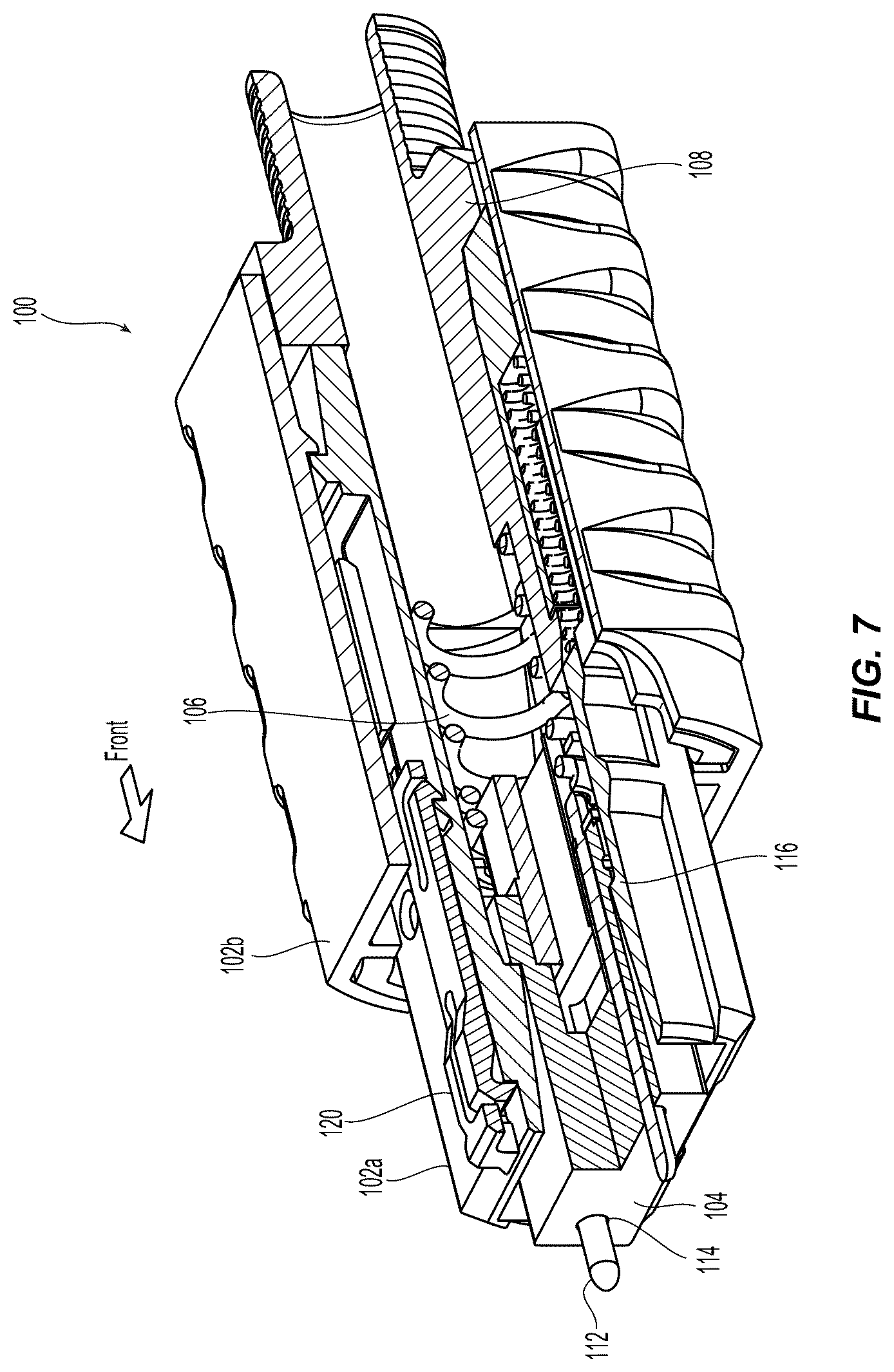 Patent US12092876 Figure 5 – Field changeable fiber optic connector polarity keying