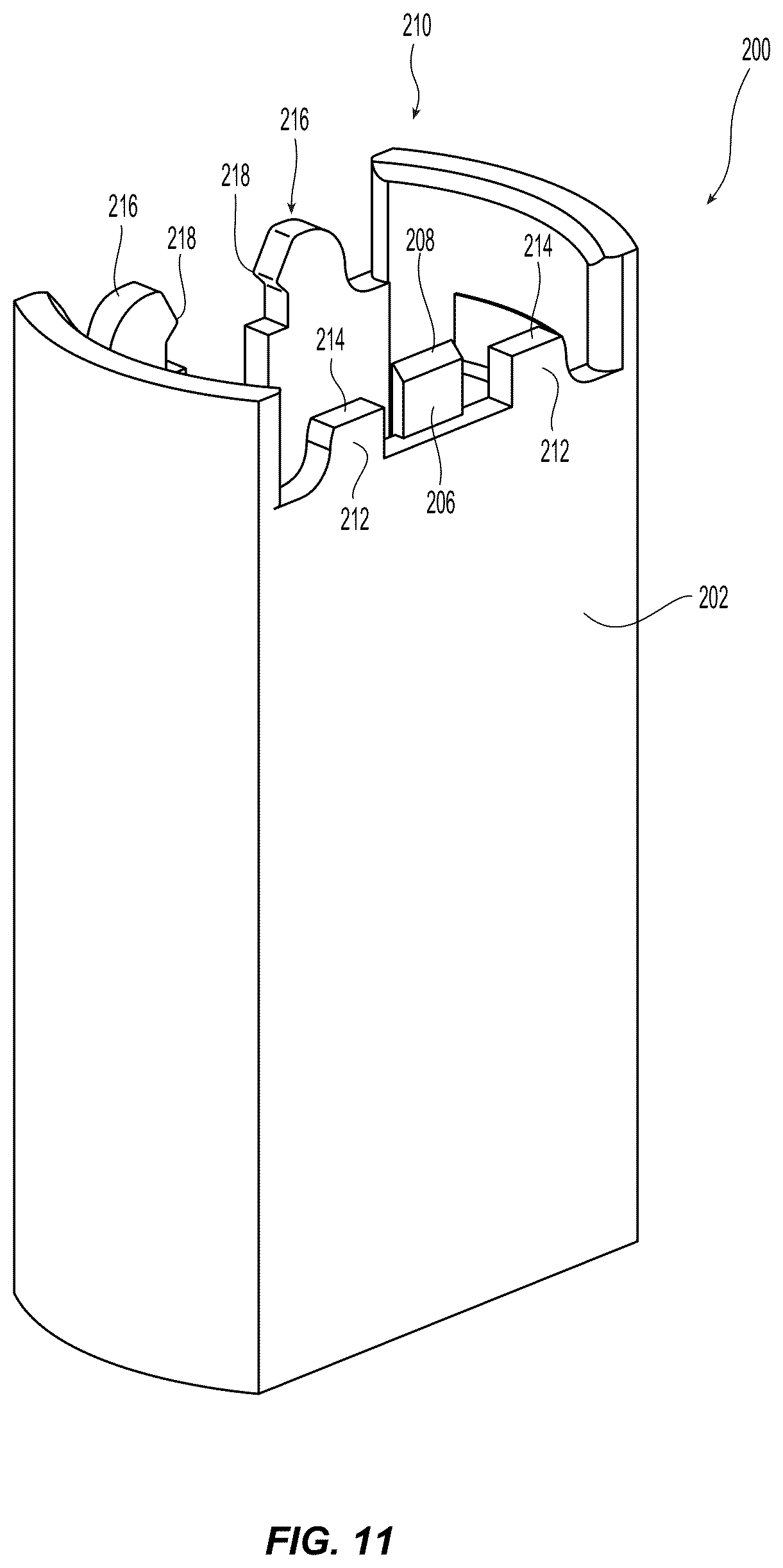Patent US12092876 Figure 9 – Field changeable fiber optic connector polarity keying