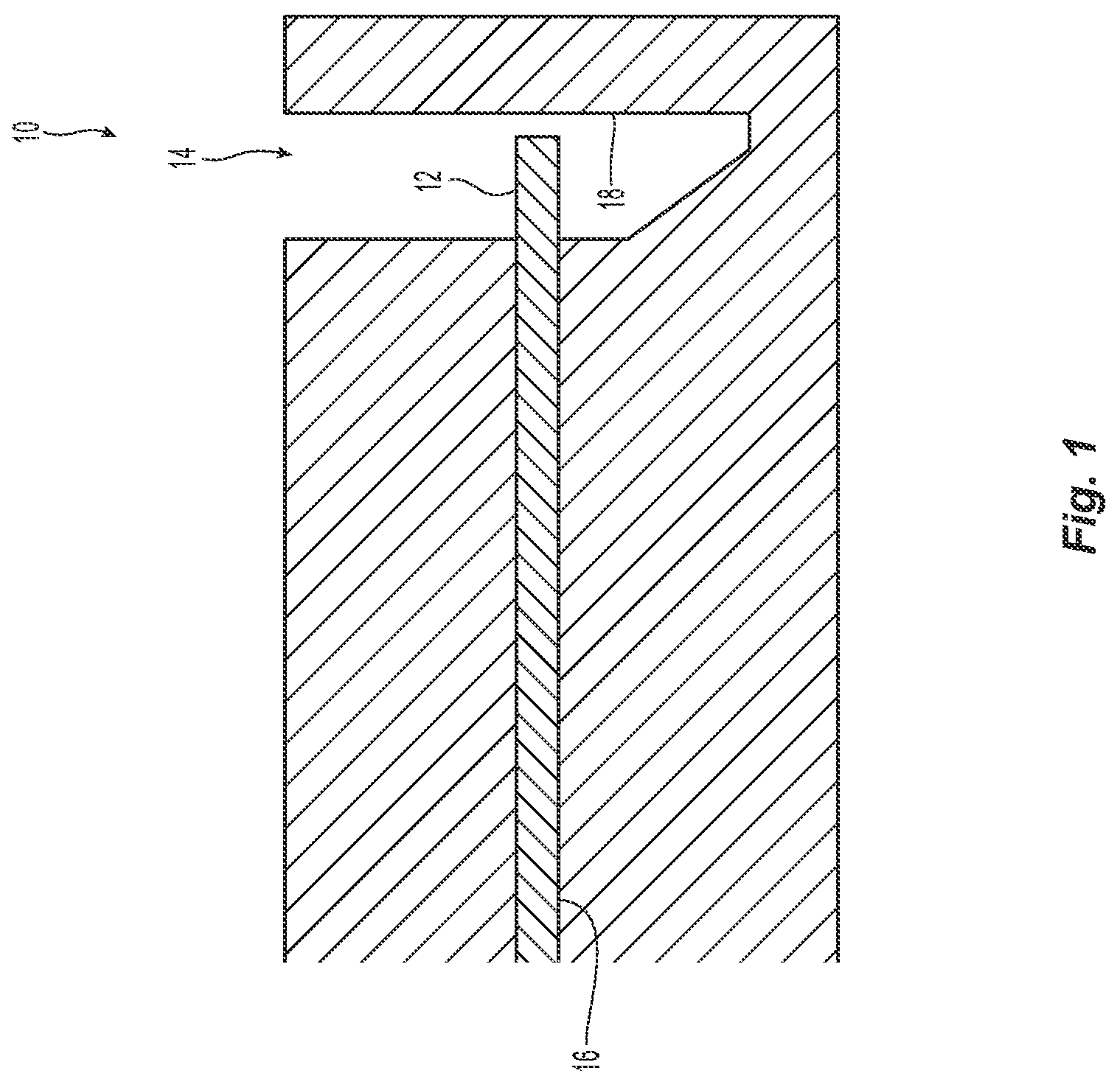 Patent US12092877 Figure 1 – Fiber optic ferrule and method for terminating a fiber optic ferrule to prevent delamination