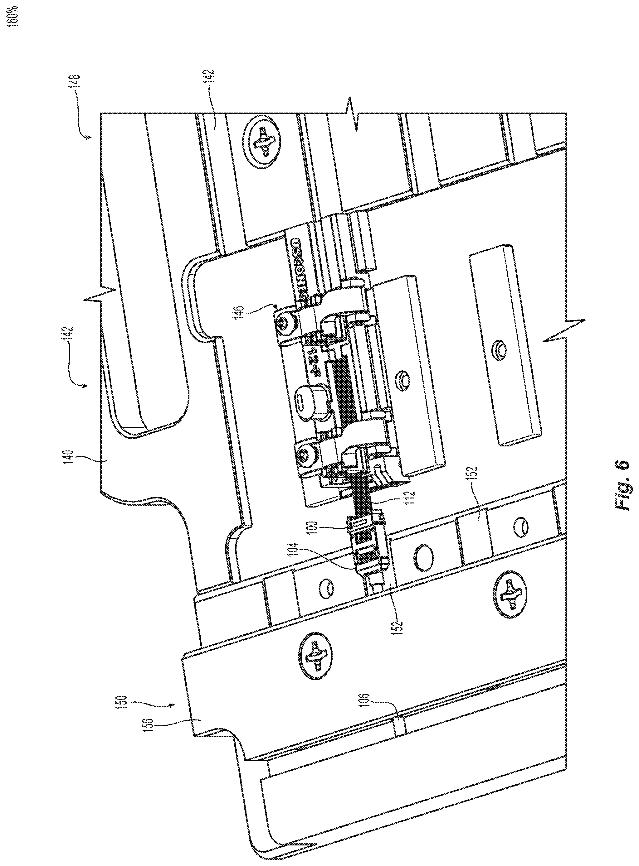 Patent US12092877 Figure 6 – Fiber optic ferrule and method for terminating a fiber optic ferrule to prevent delamination