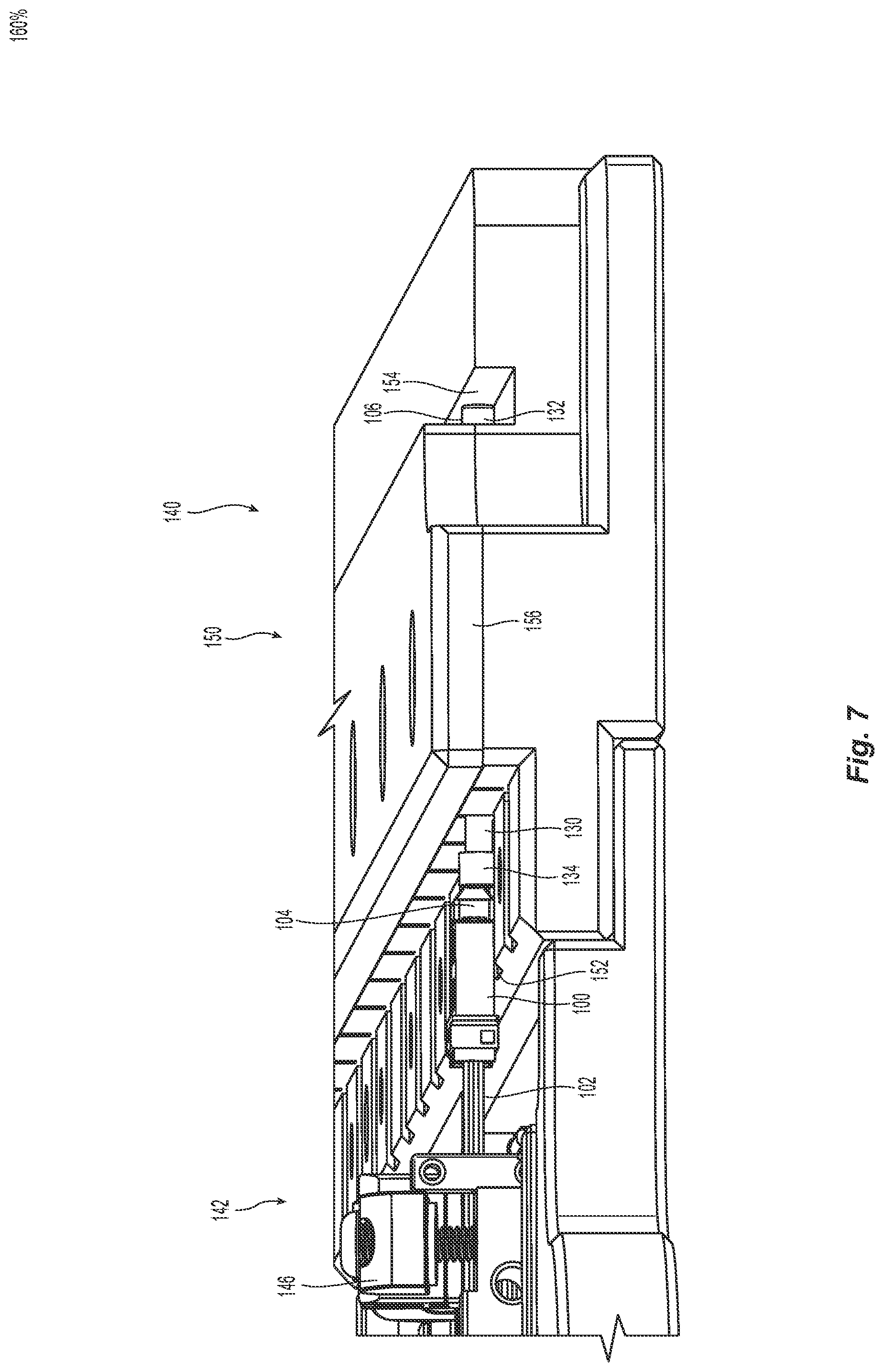 Patent US12092877 Figure 7 – Fiber optic ferrule and method for terminating a fiber optic ferrule to prevent delamination