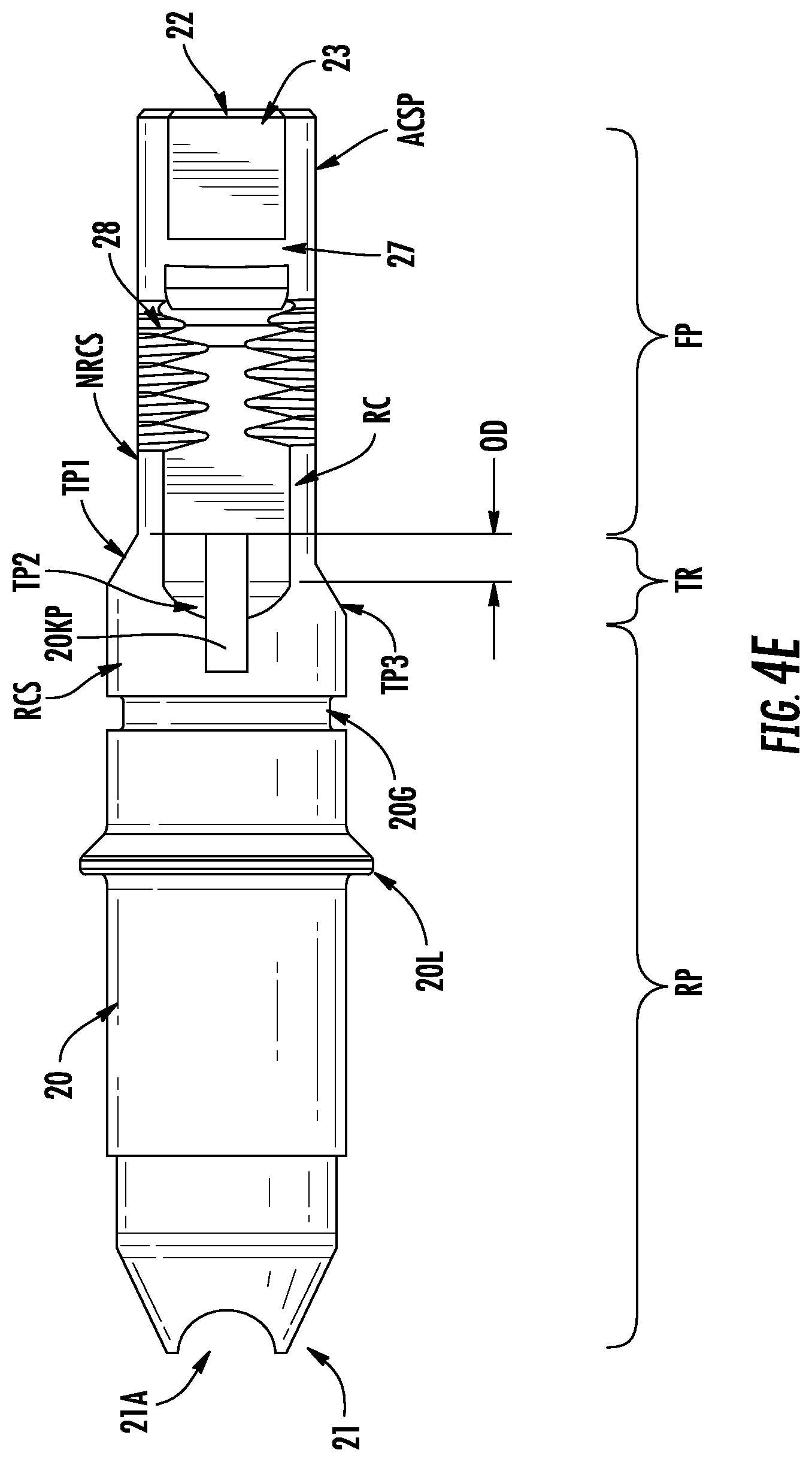 Patent US12092878 Figure 6 – Fiber optic connectors having a keying structure and methods of making the same