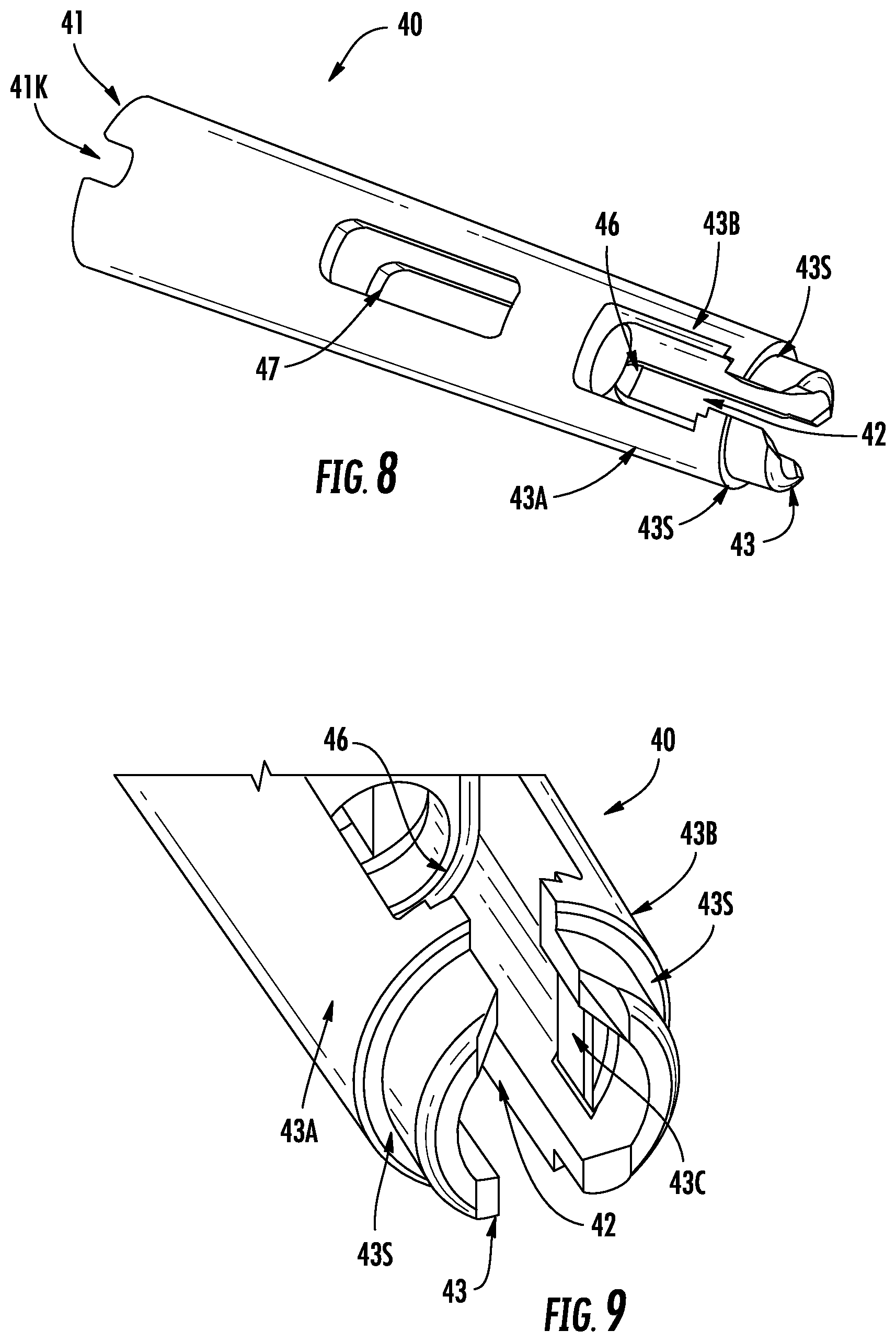 Patent US12092878 Figure 9 – Fiber optic connectors having a keying structure and methods of making the same