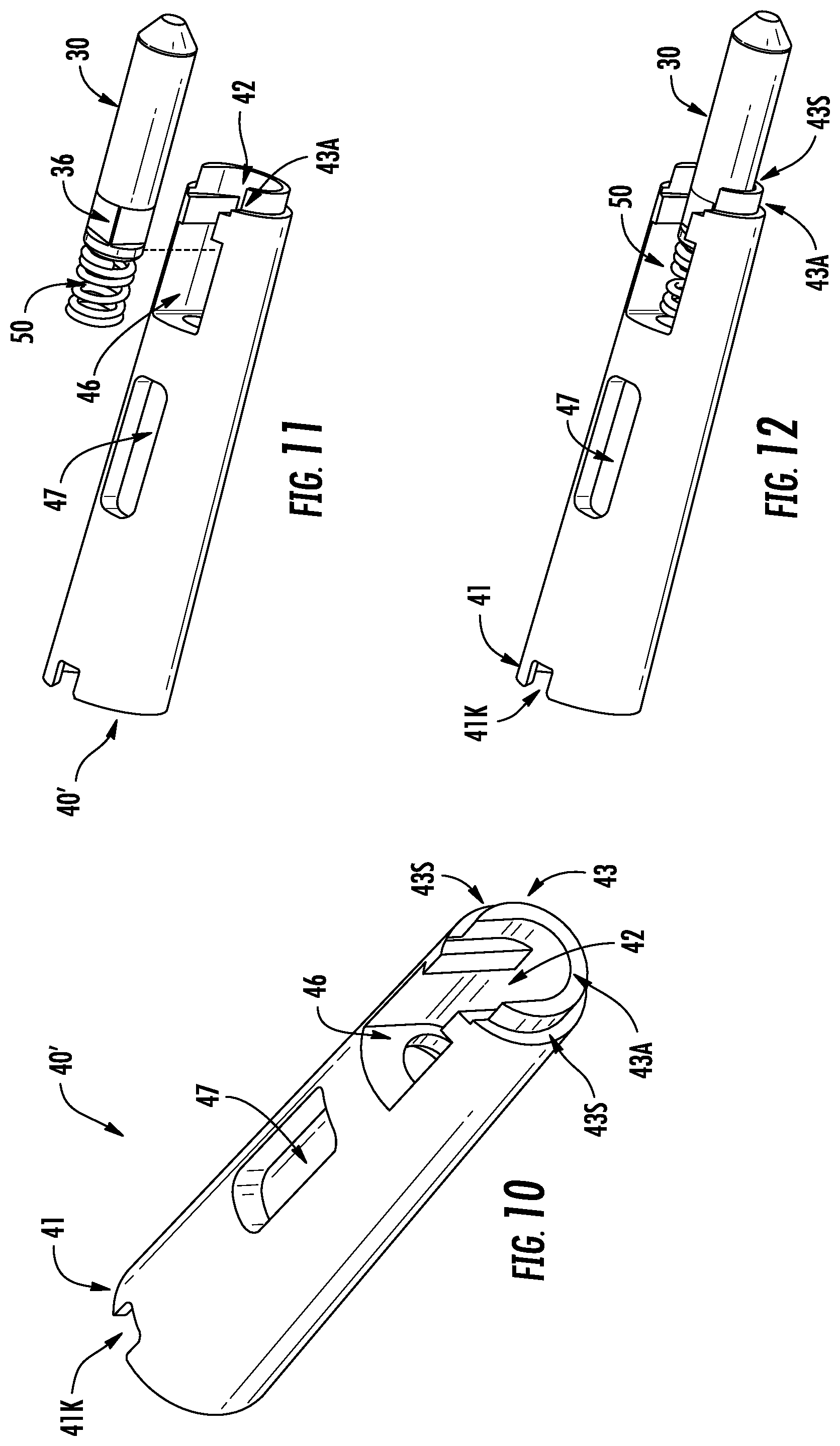 Patent US12092878 Figure 10 – Fiber optic connectors having a keying structure and methods of making the same