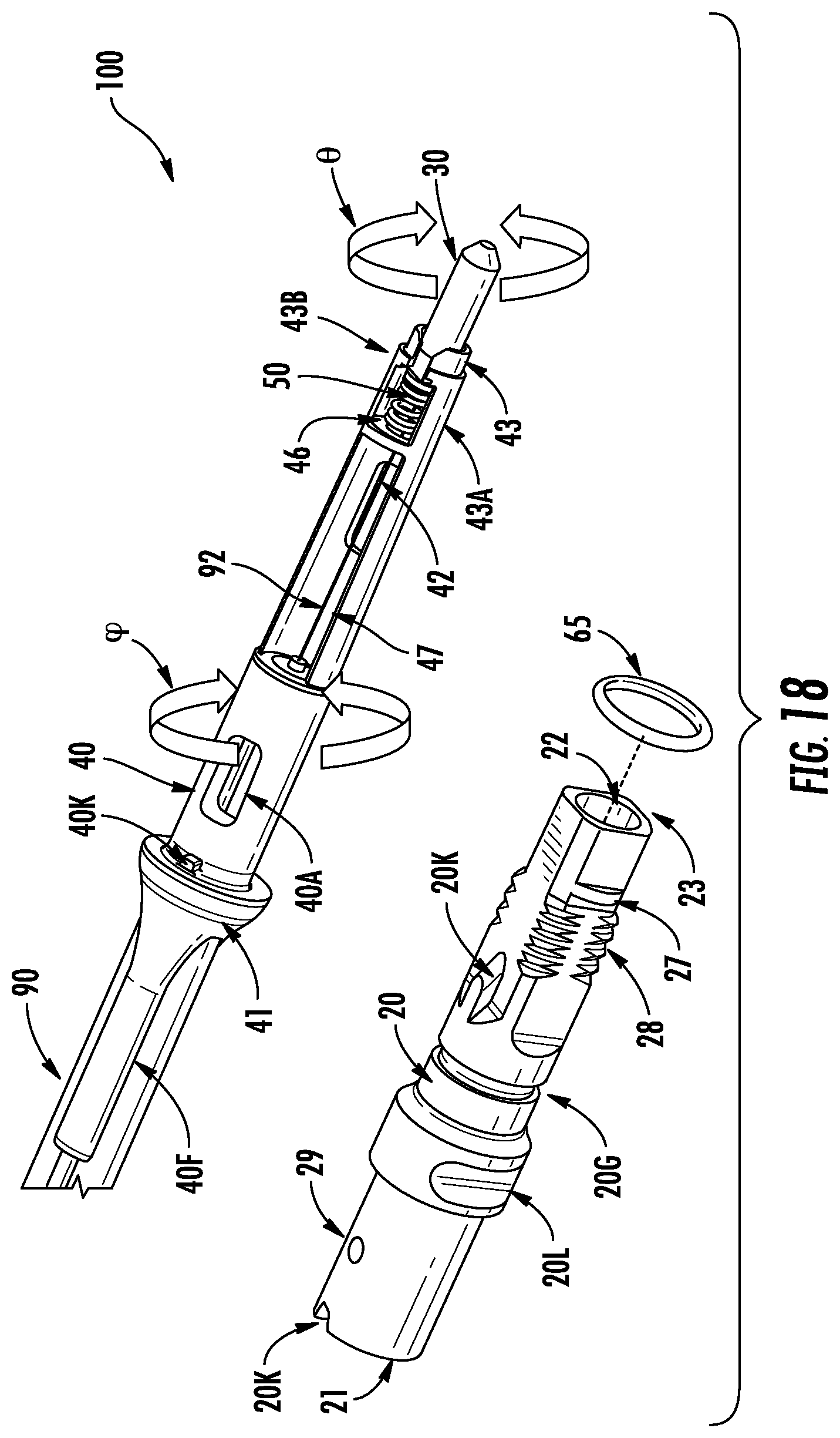 Patent US12092878 Figure 14 – Fiber optic connectors having a keying structure and methods of making the same