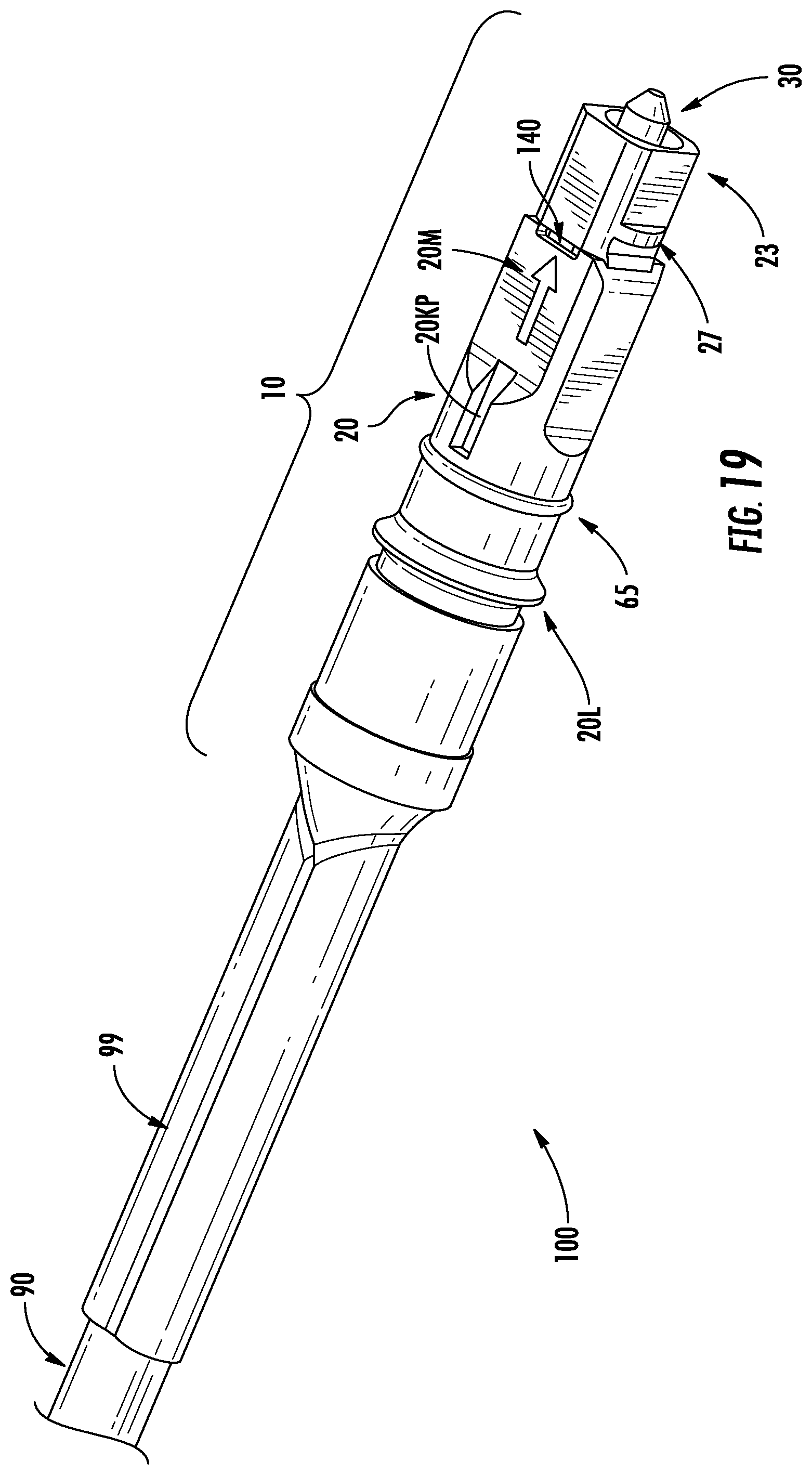 Patent US12092878 Figure 15 – Fiber optic connectors having a keying structure and methods of making the same