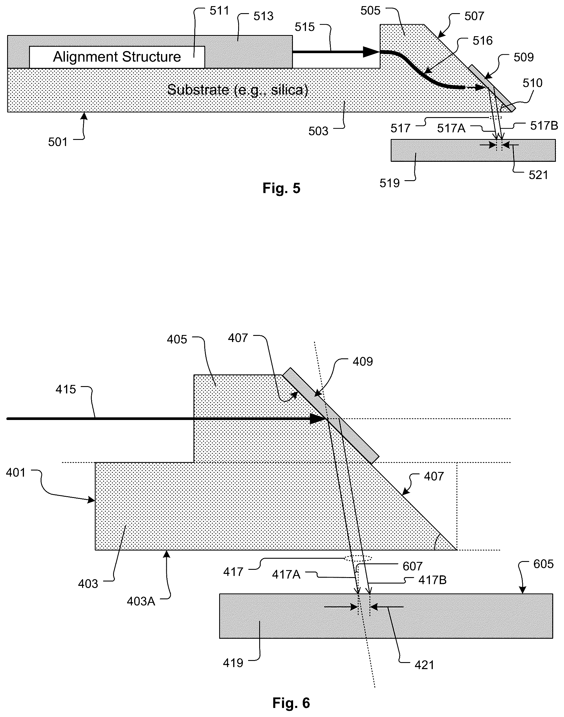 Patent US12092880 Figure 4 – Beam steering structure with integrated polarization splitter