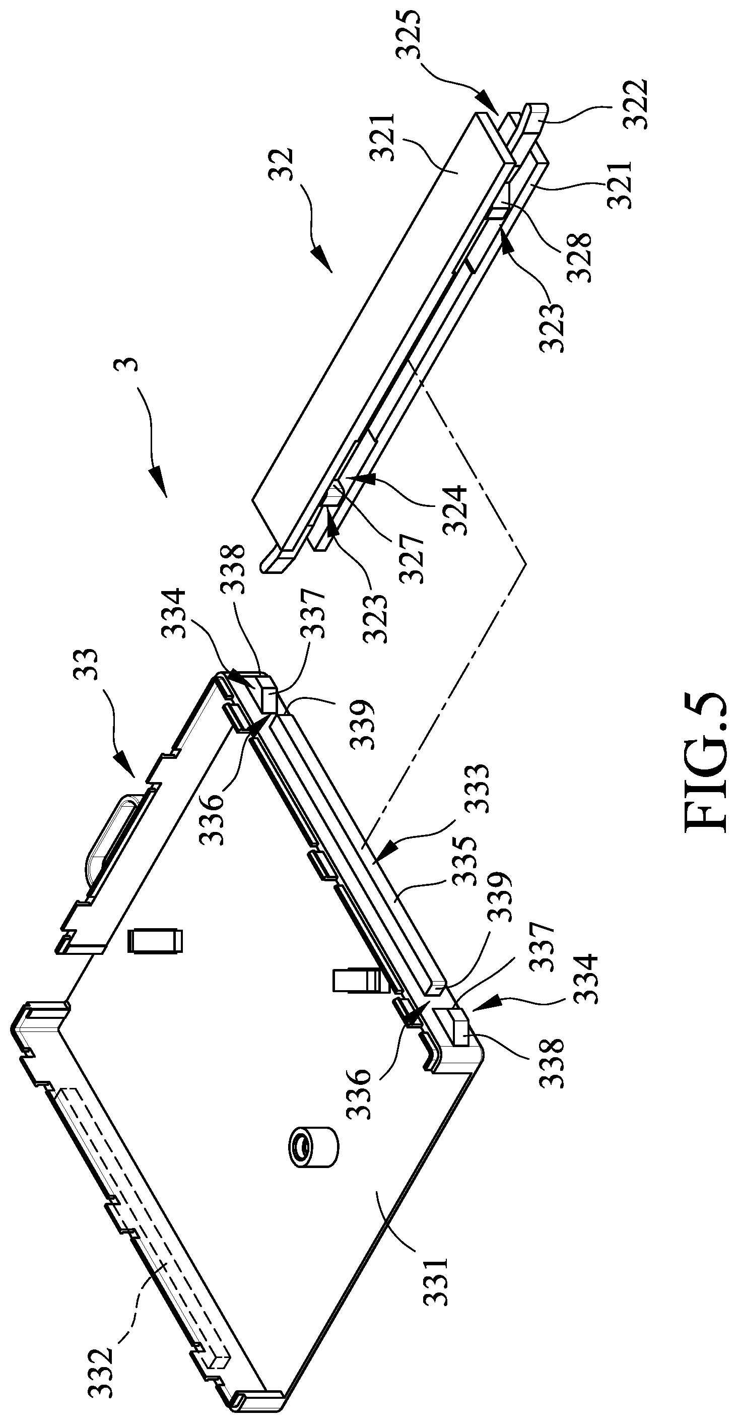 Patent US12092887 Figure 5 – Fiber optic distribution frame