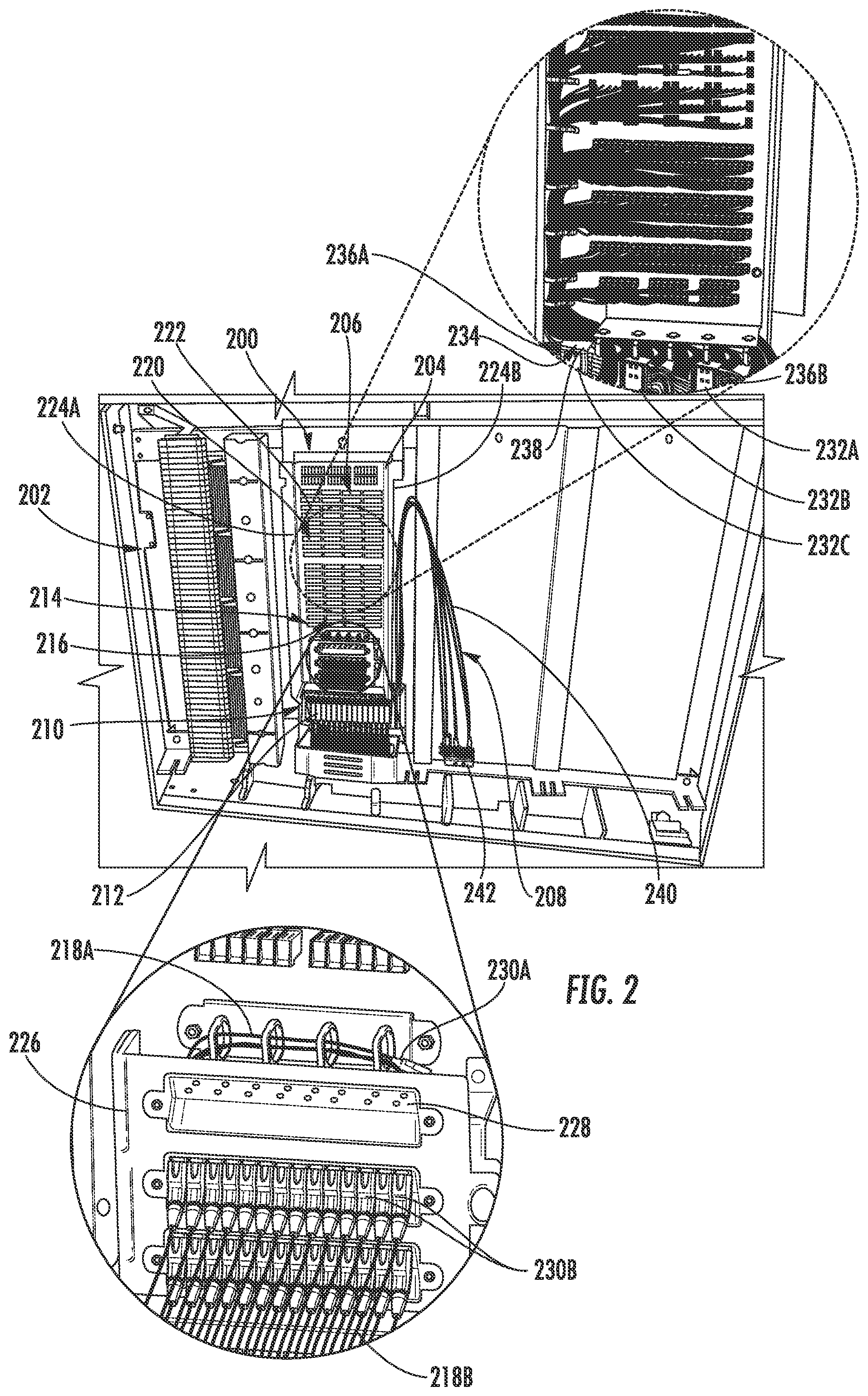 Patent US12092888 Figure 3 – Fiber optic apparatus for retrofit fiber optic connectivity