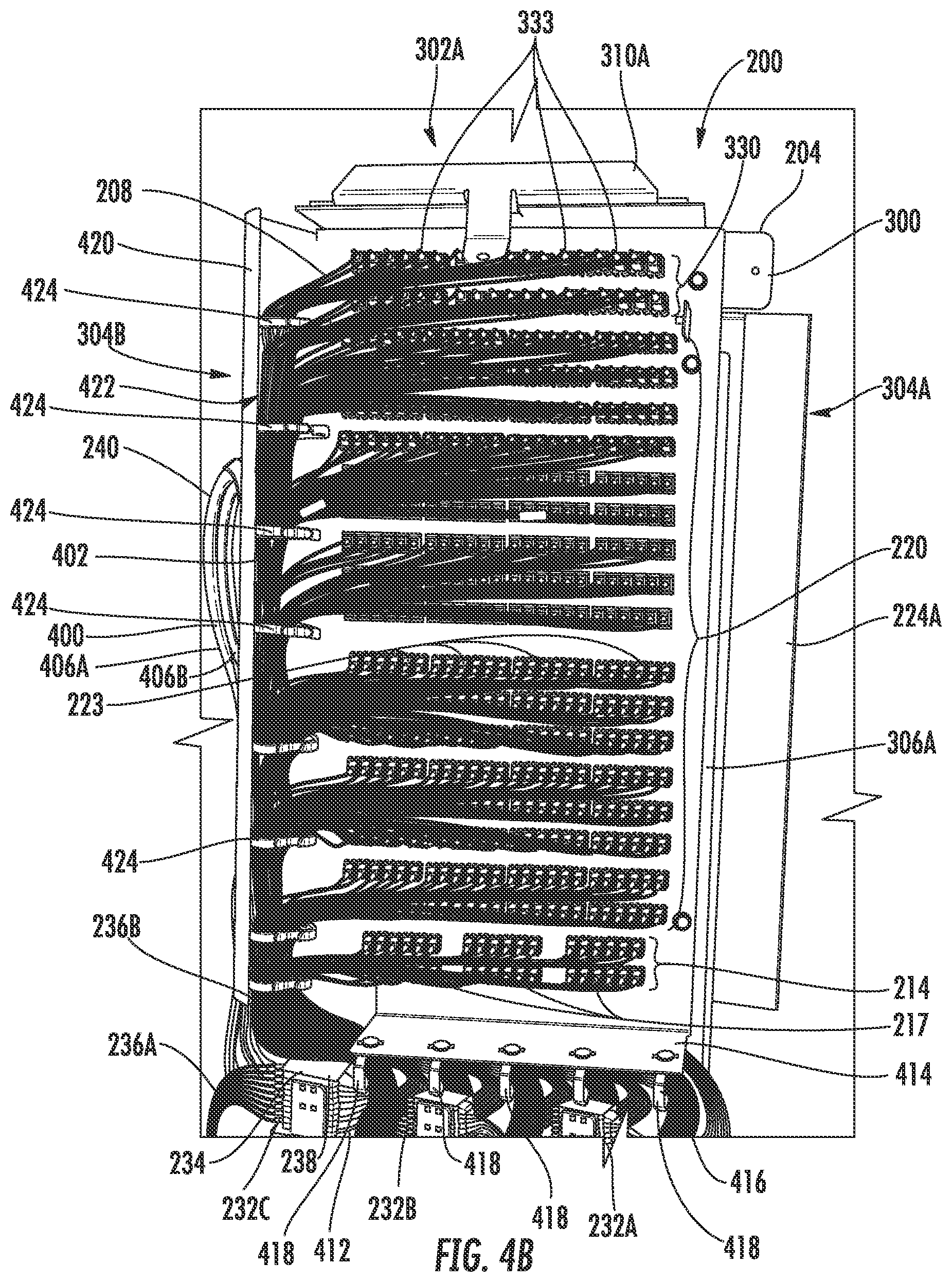 Patent US12092888 Figure 7 – Fiber optic apparatus for retrofit fiber optic connectivity