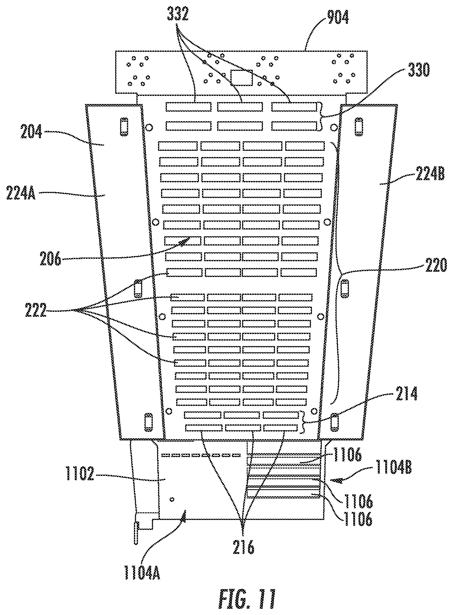 Patent US12092888 Figure 19 – Fiber optic apparatus for retrofit fiber optic connectivity