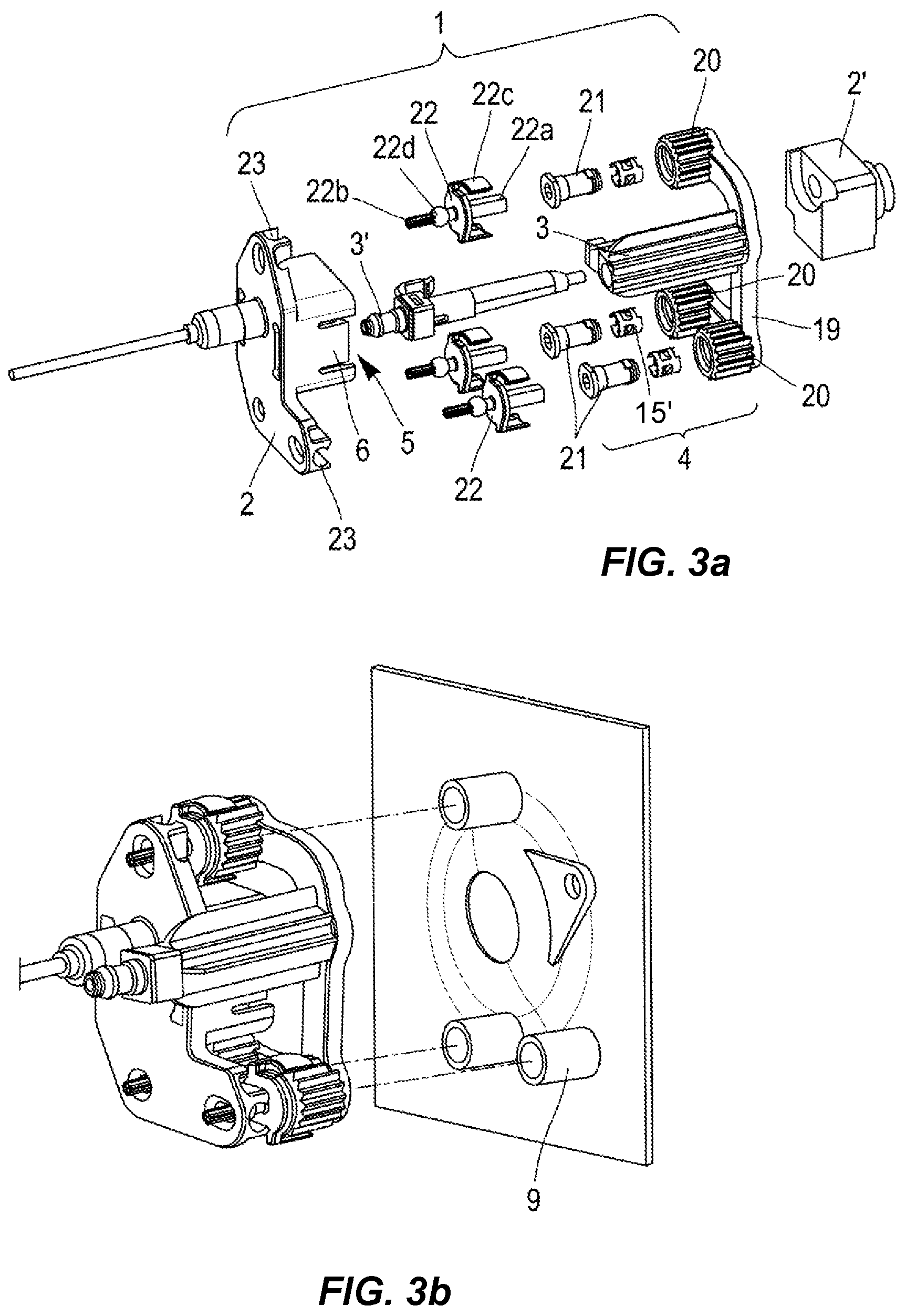 Patent US12092894 Figure 5 – Arrangement for mounting an optical system on a body element of a vehicle