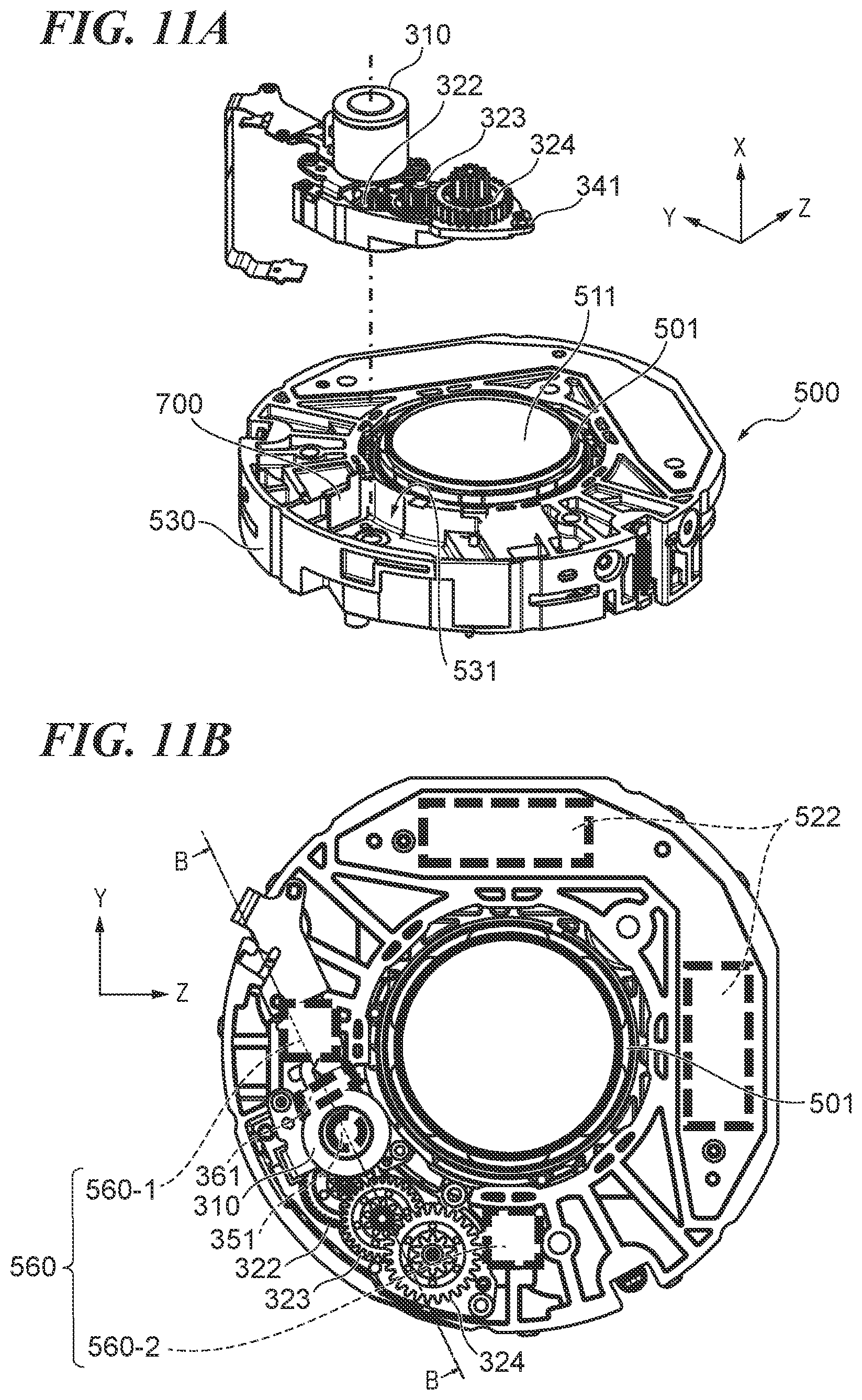 Patent US12092895 Figure 11 – Lens barrel with deceleration mechanism and image pickup apparatus