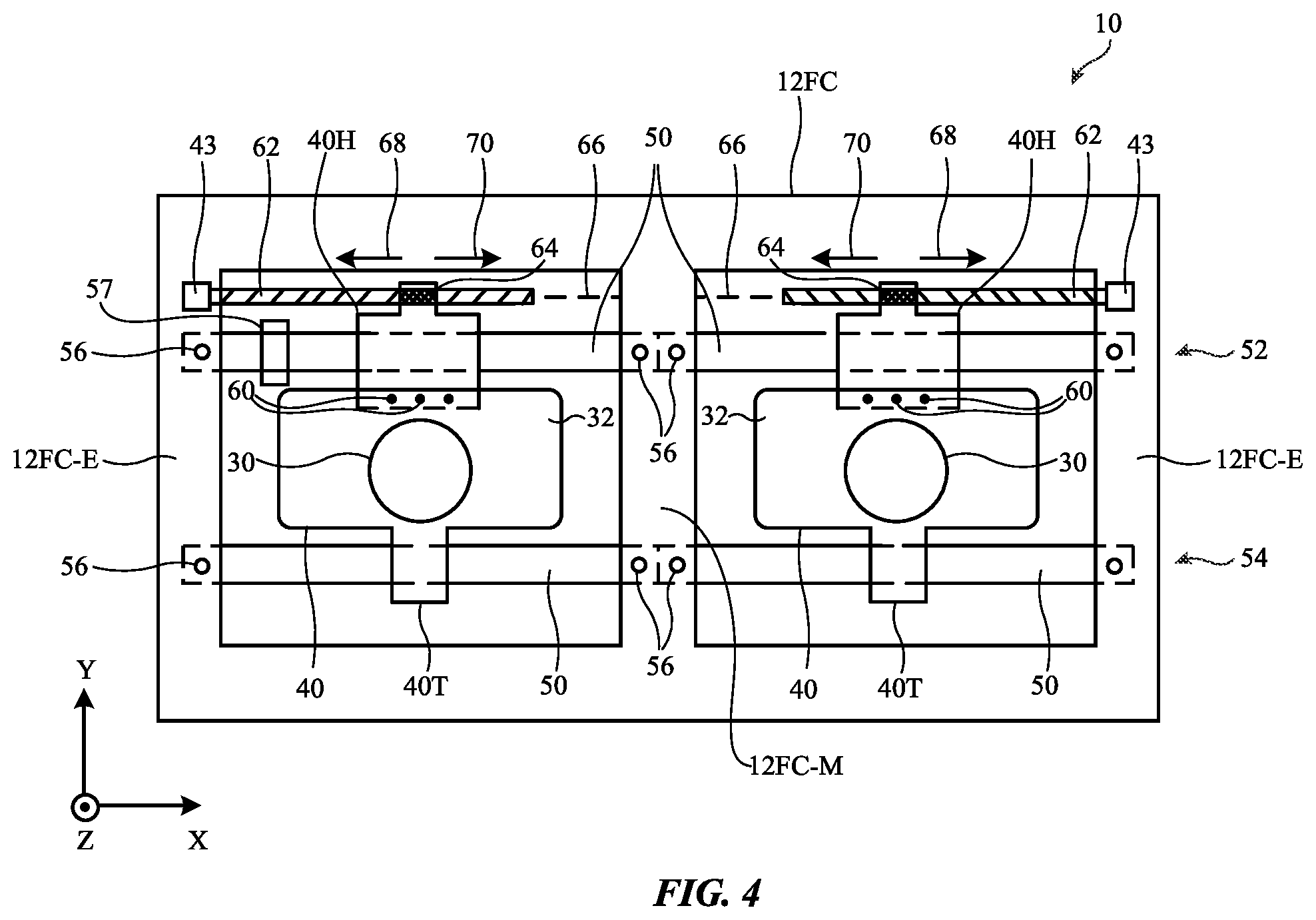 Patent US12092896 Figure 3 – Electronic devices with optical module positioning systems