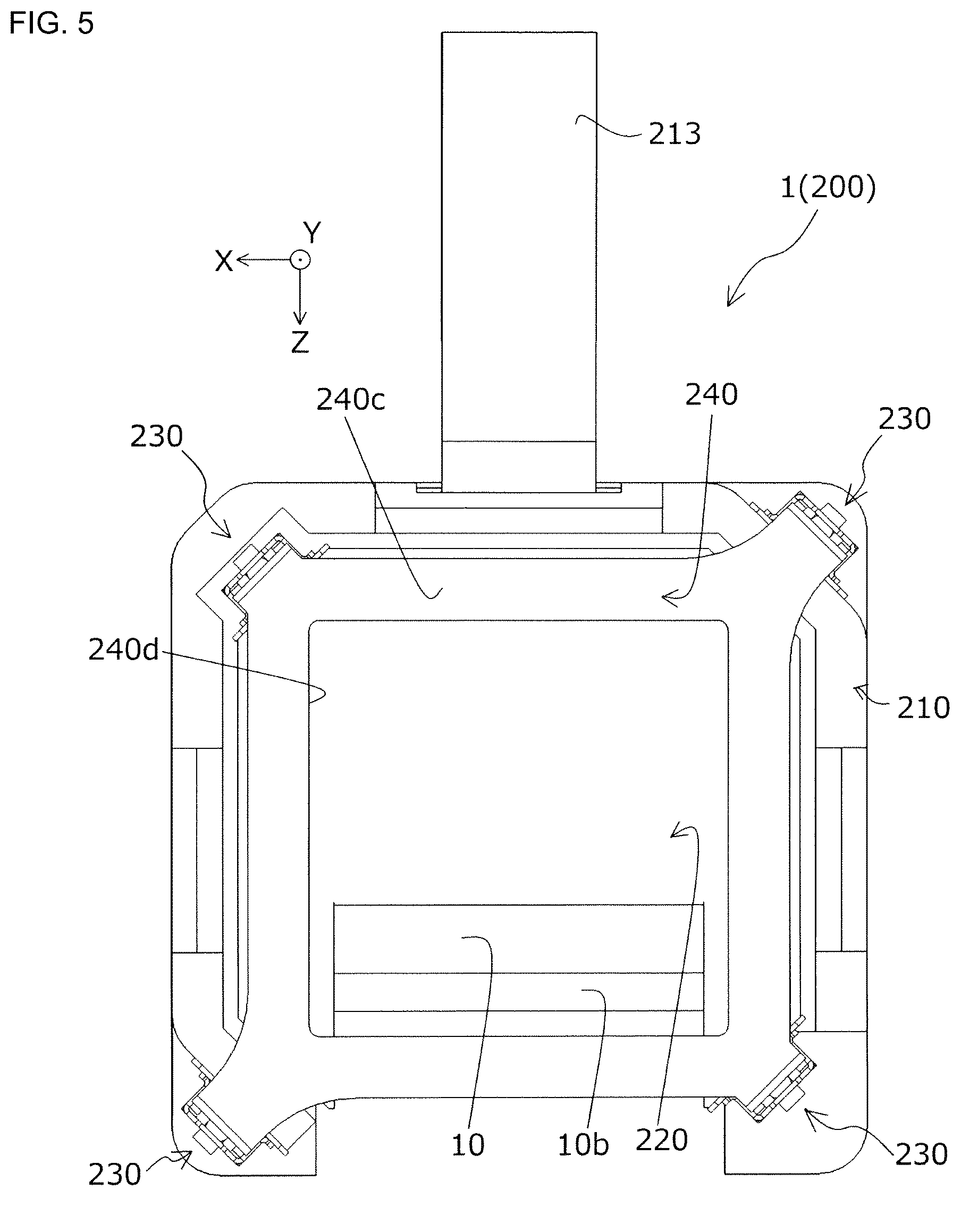 Patent US12092897 Figure 5 – Optical unit