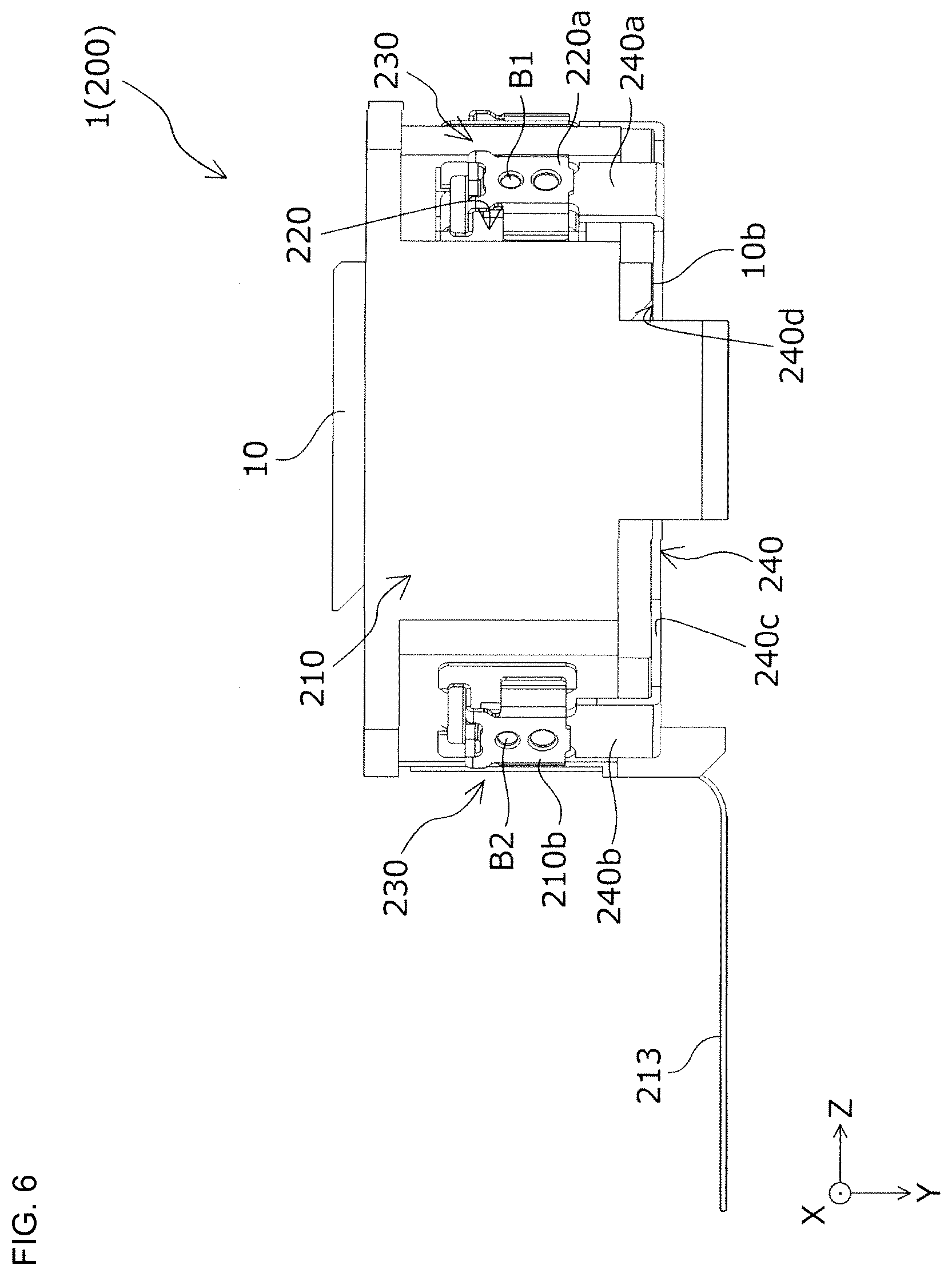 Patent US12092897 Figure 6 – Optical unit