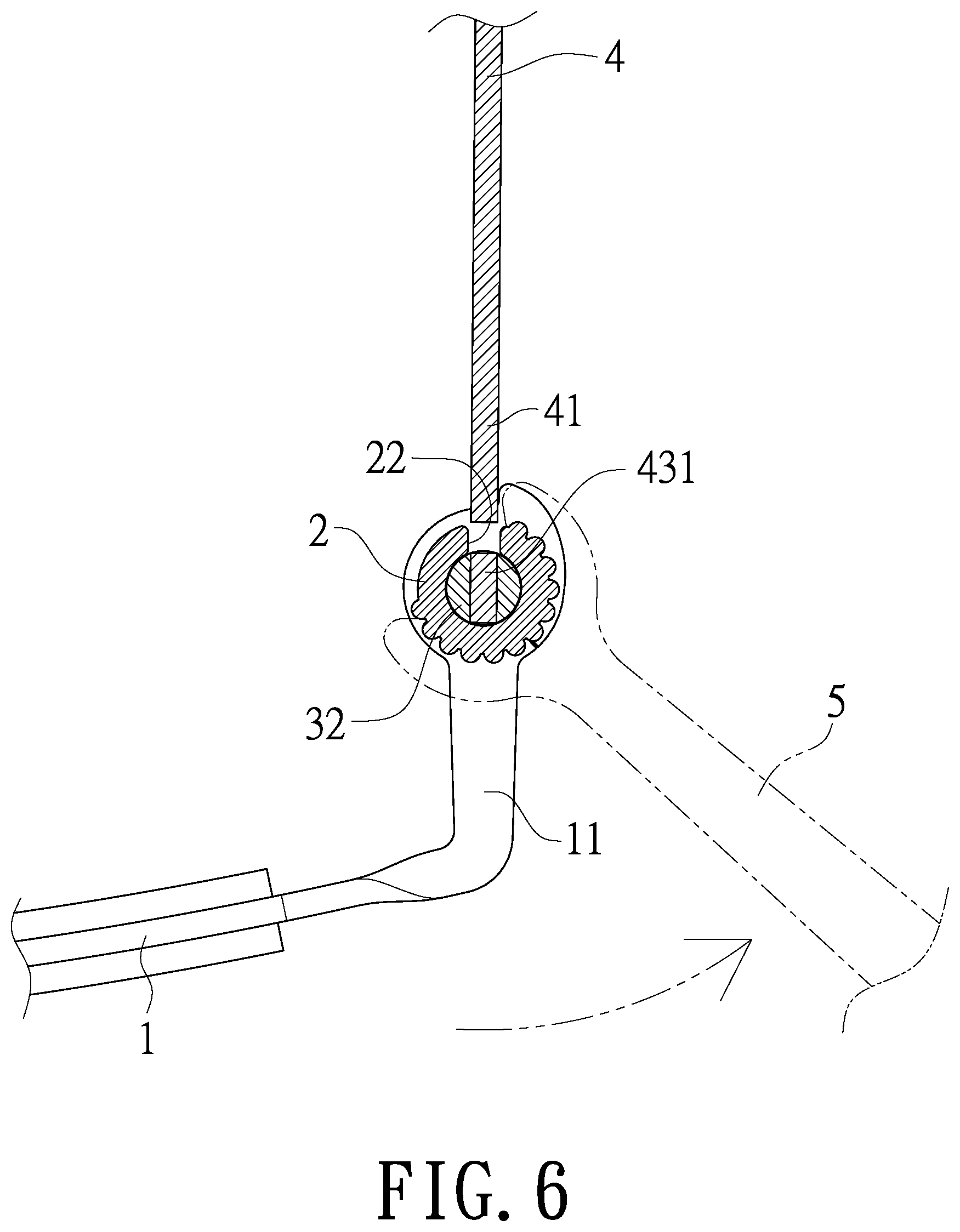 Patent US12092901 Figure 6 – Eyeglasses assembly structure
