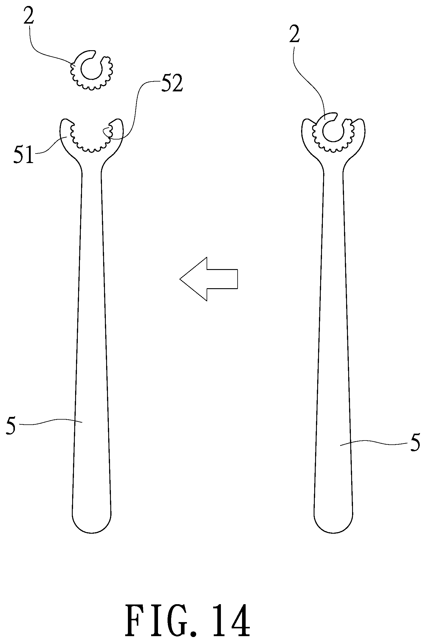 Patent US12092901 Figure 14 – Eyeglasses assembly structure