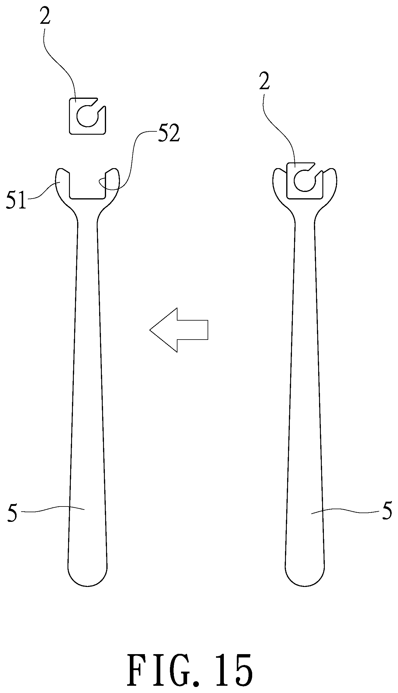 Patent US12092901 Figure 15 – Eyeglasses assembly structure