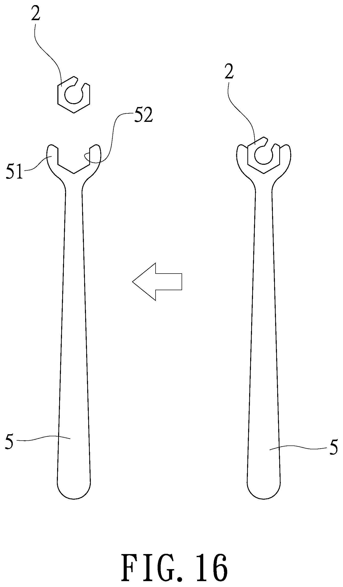 Patent US12092901 Figure 16 – Eyeglasses assembly structure