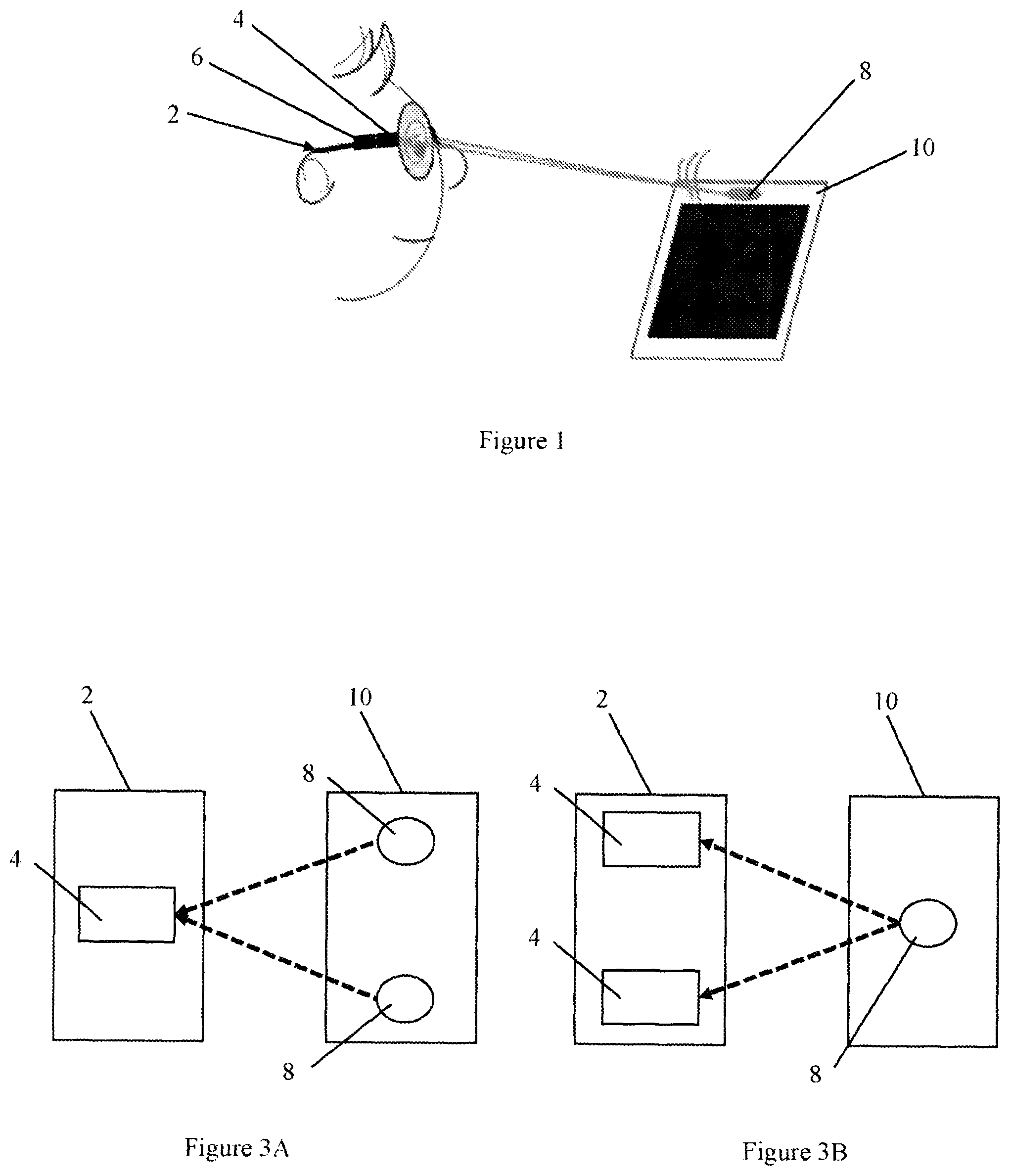 Patent US12092902 Figure 1 – Head-mounted device configured to identify a device within a specific distance, and method of operation