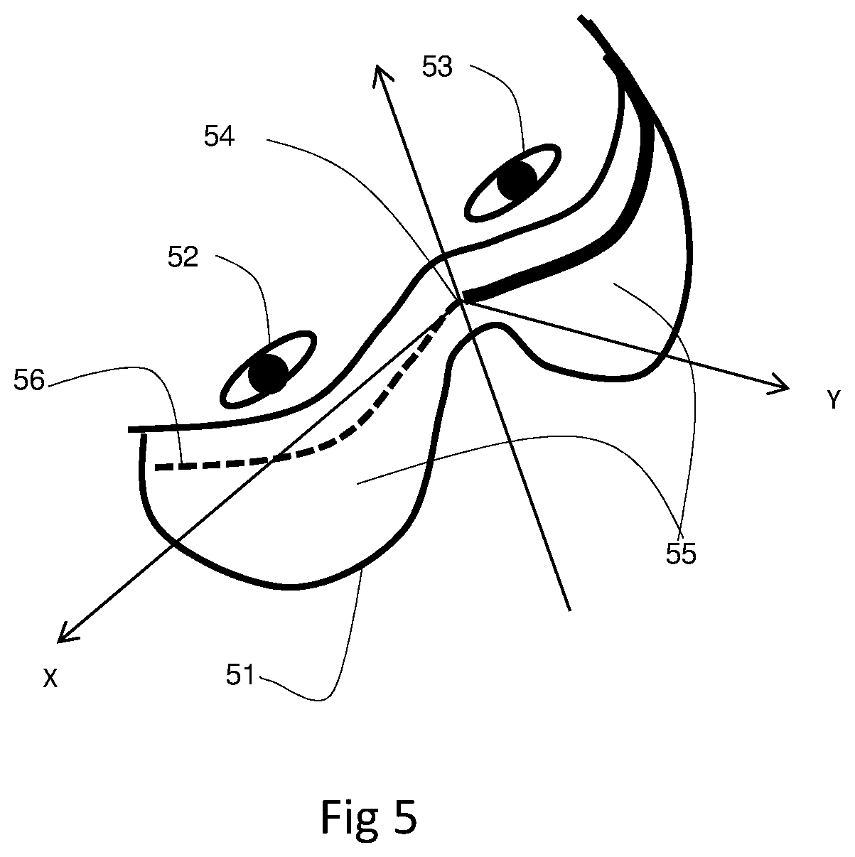 Patent US12092904 Figure 3 – Safety eyewear