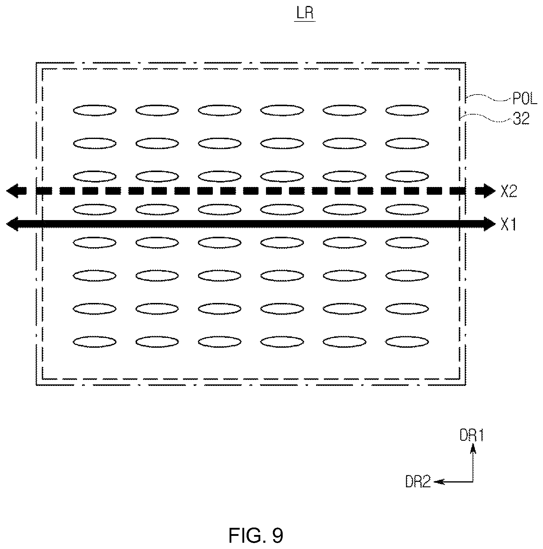 Patent US12092913 Figure 7 – Light path control member, and display device including same