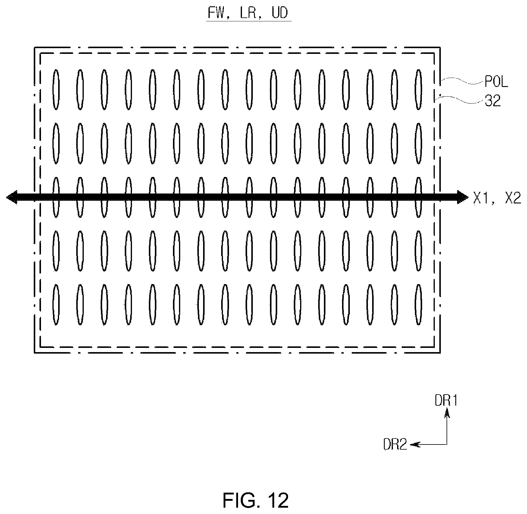 Patent US12092913 Figure 10 – Light path control member, and display device including same
