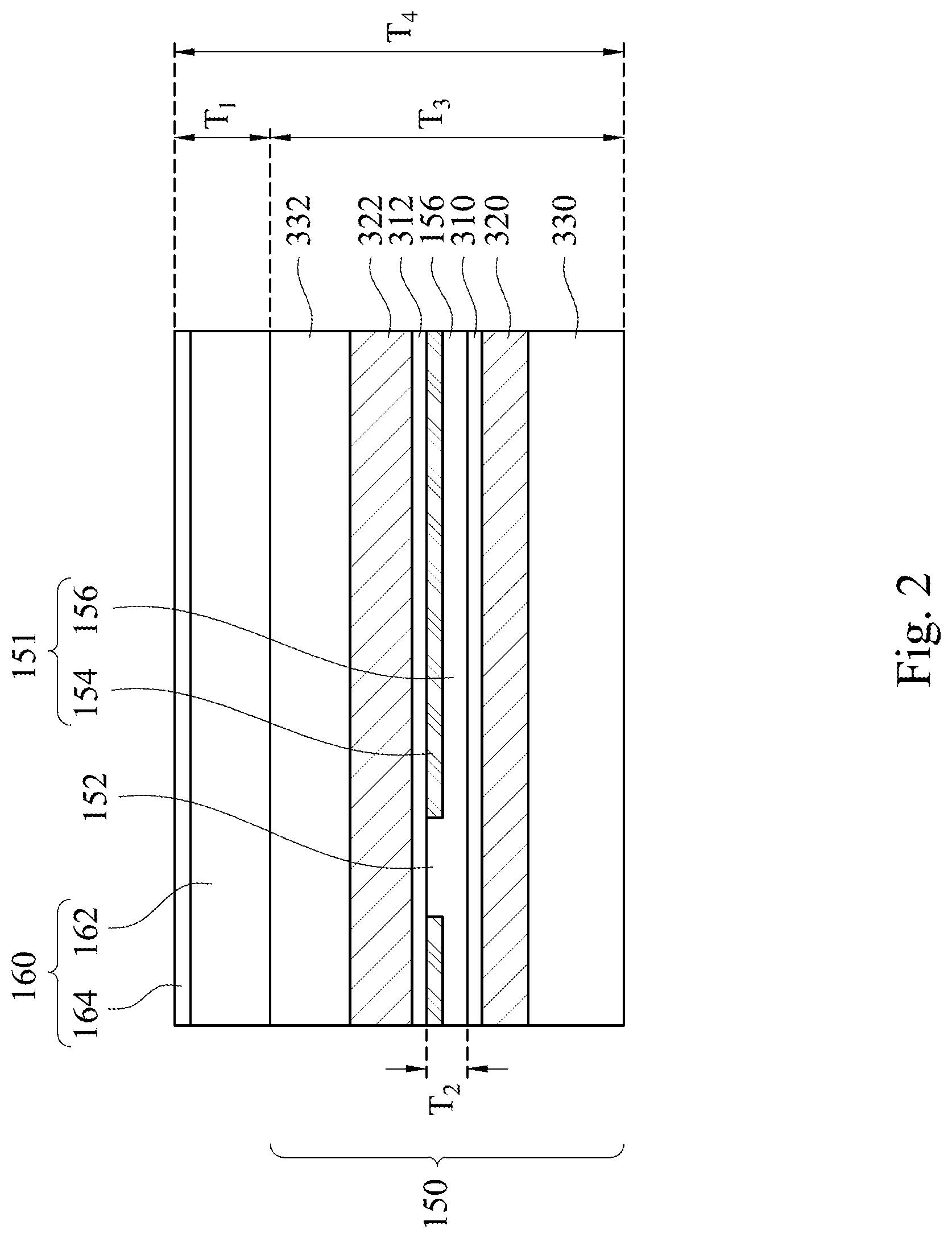 Patent US12092915 Figure 3 – Touch display panel, and display device