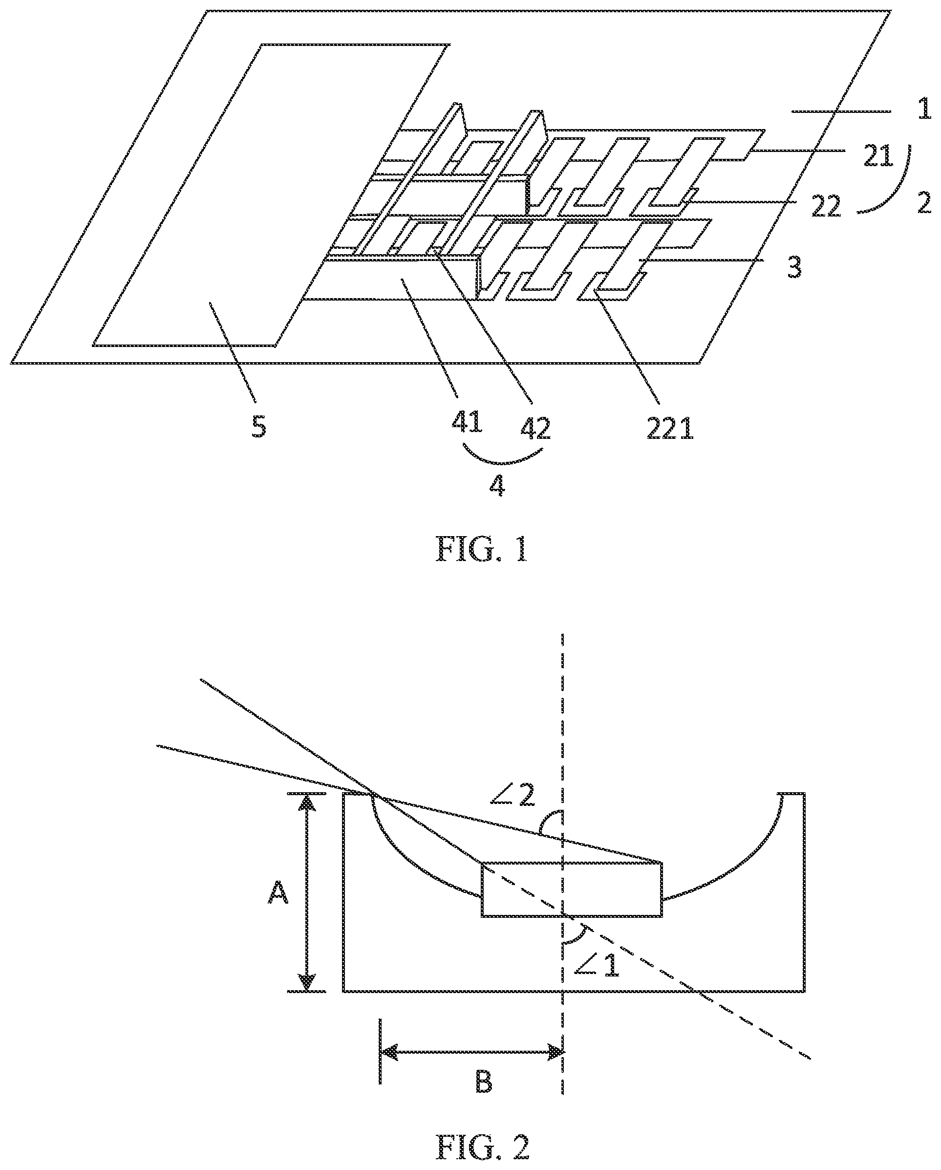 Patent US12092916 Figure 1 – LED display panel and display device